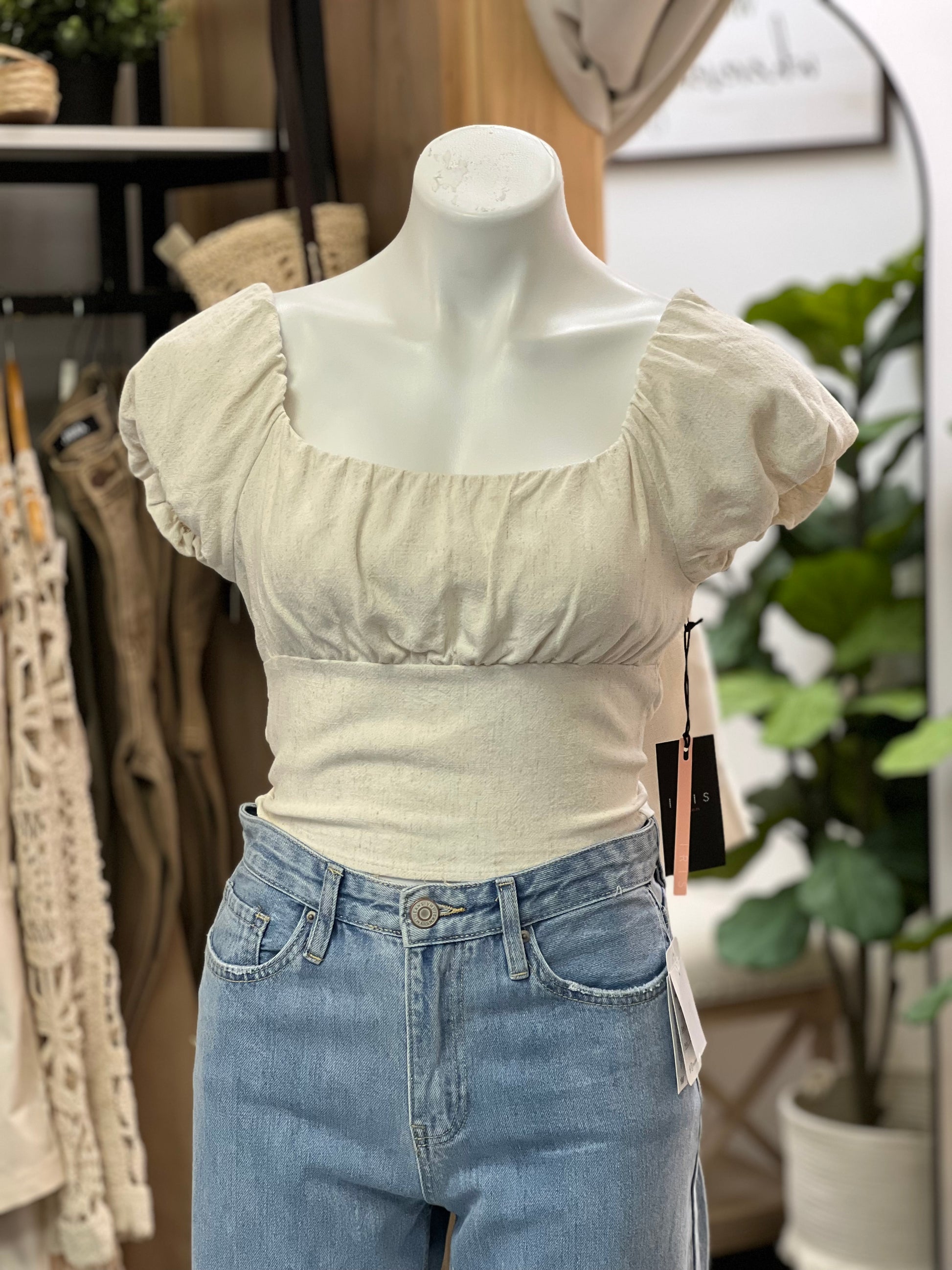 Iris Puff Sleeve Top