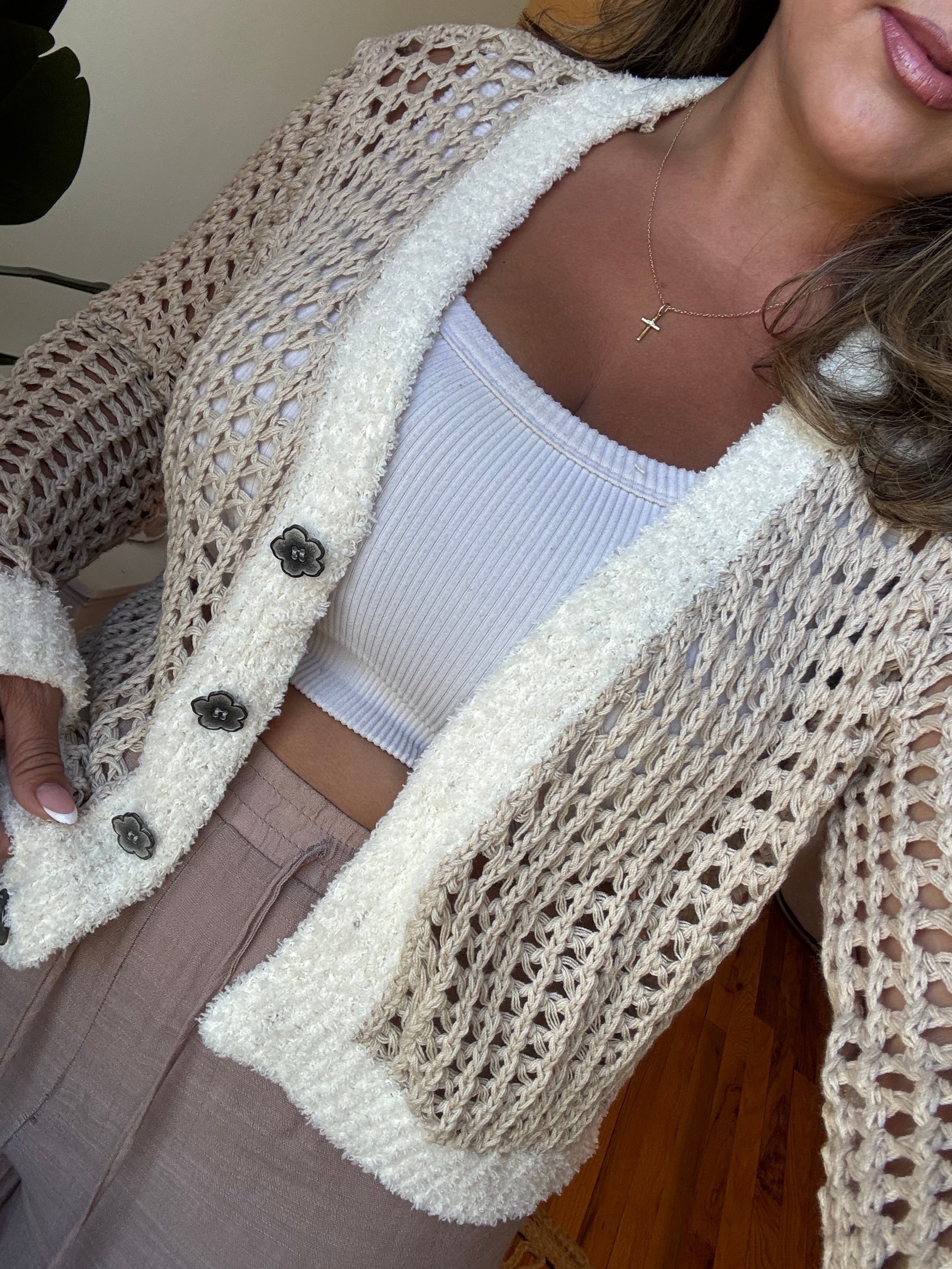 Latte Cardigan
