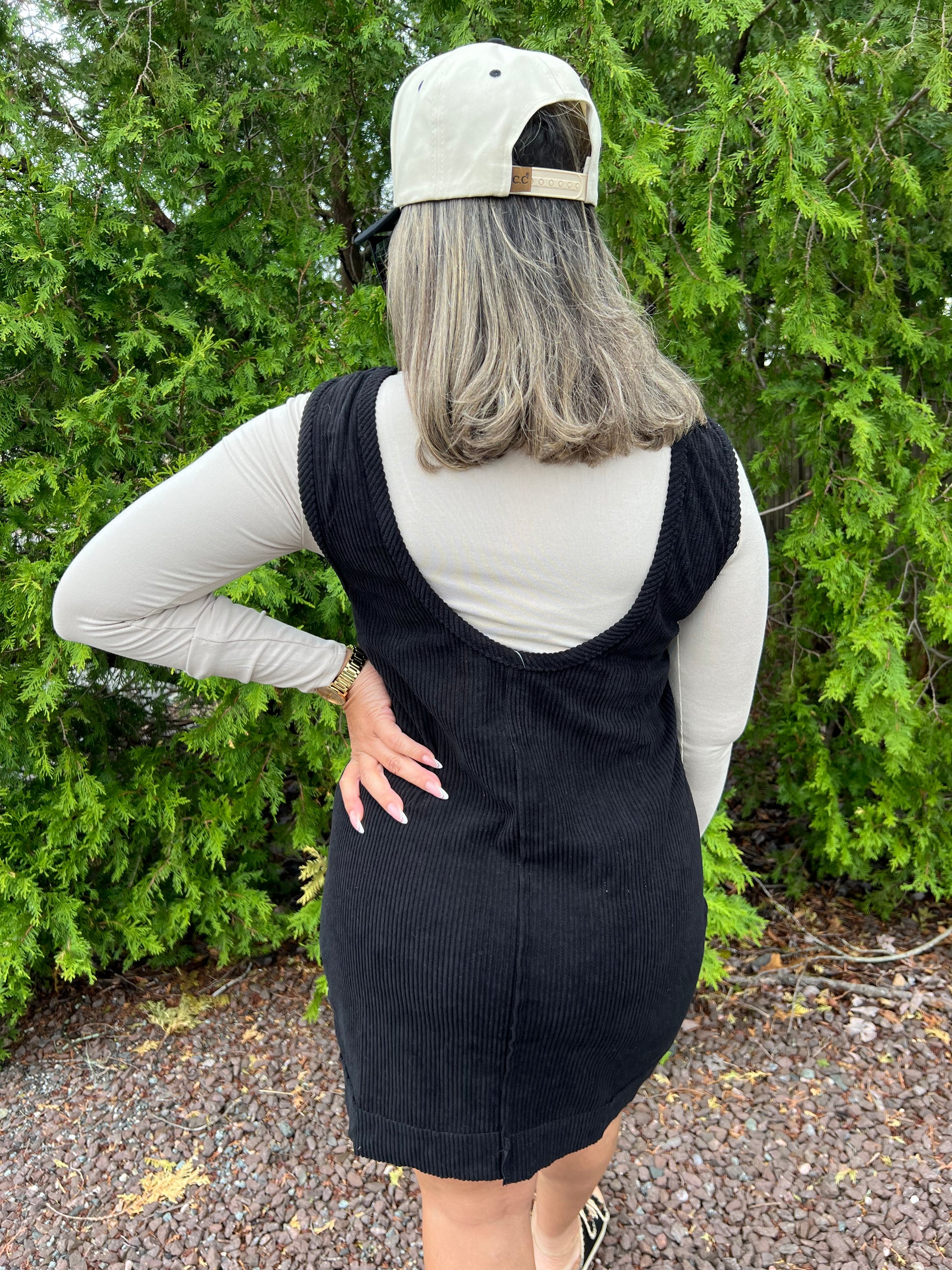 Lany Corduroy Dress