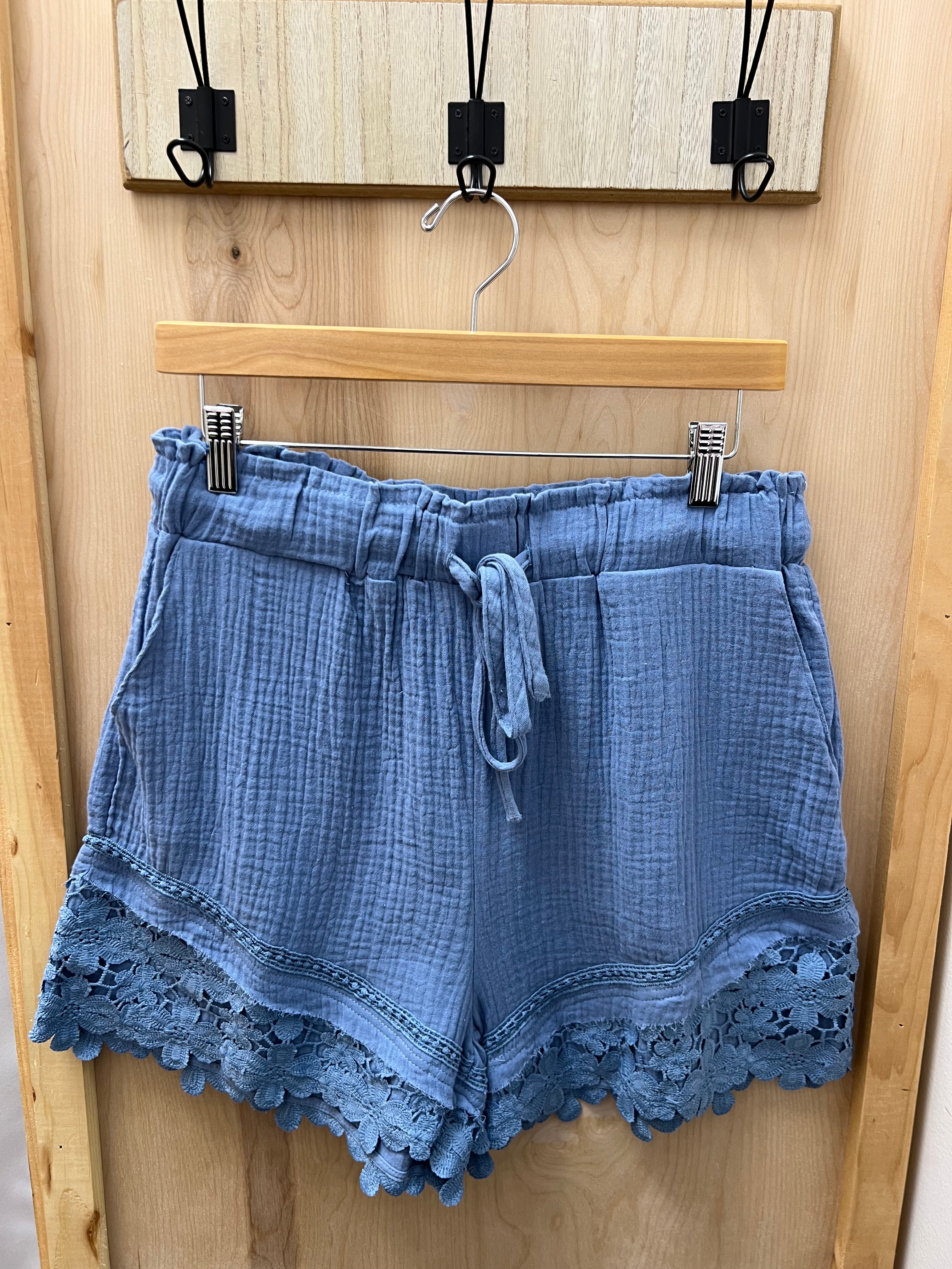 Everyday Eyelet Shorts