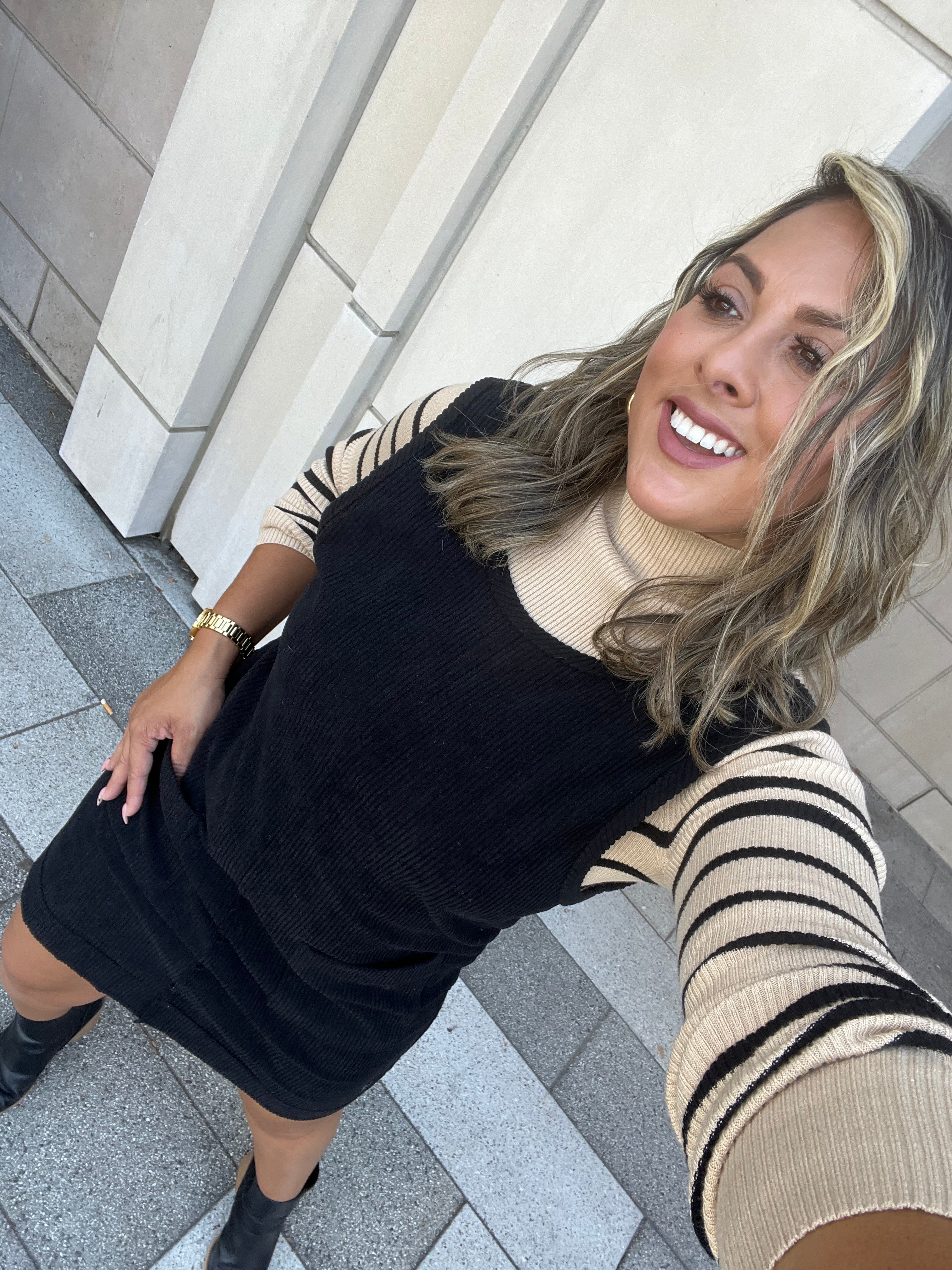 Lany Corduroy Dress