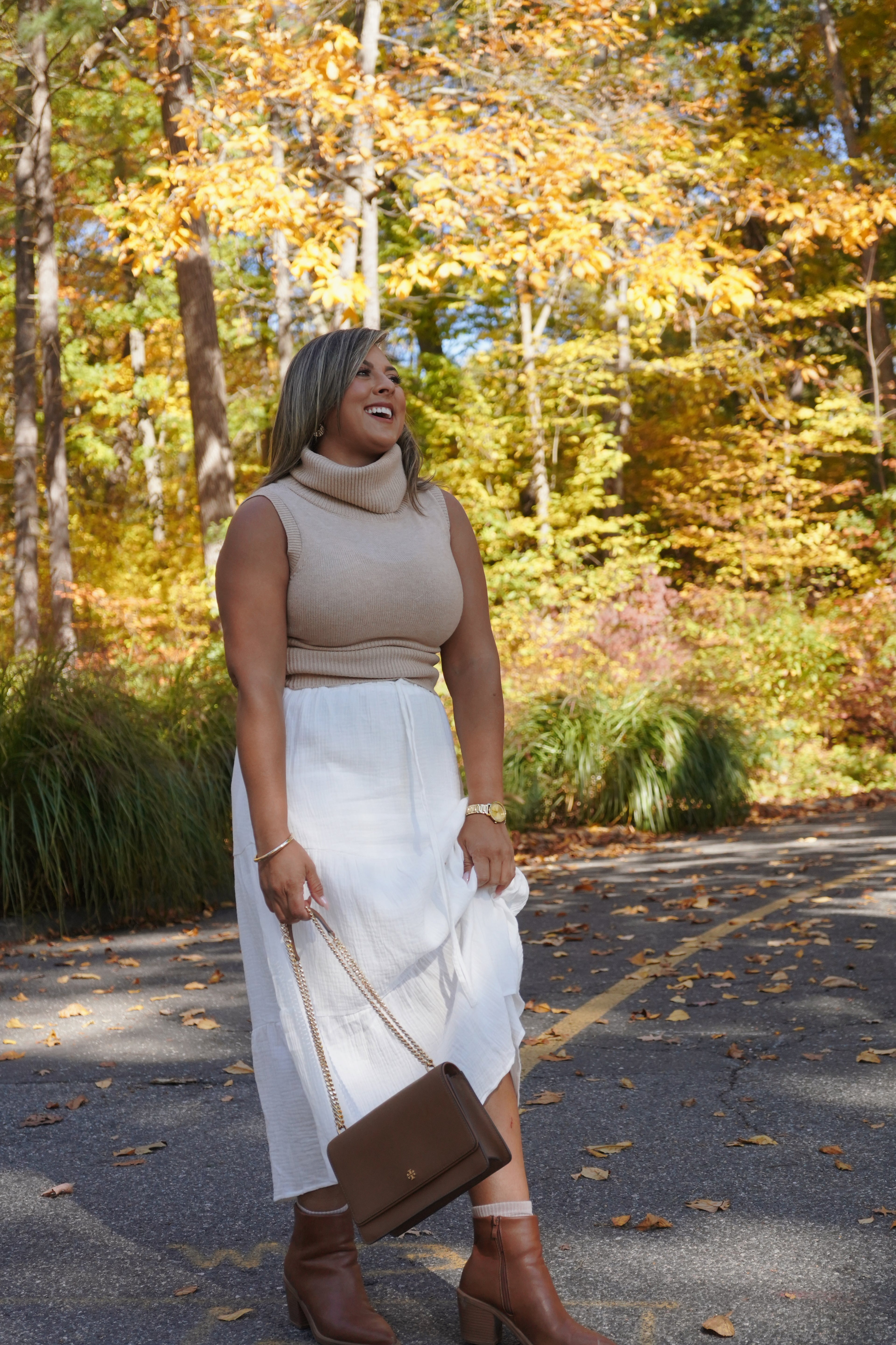 Knit Sleeveless Turtleneck