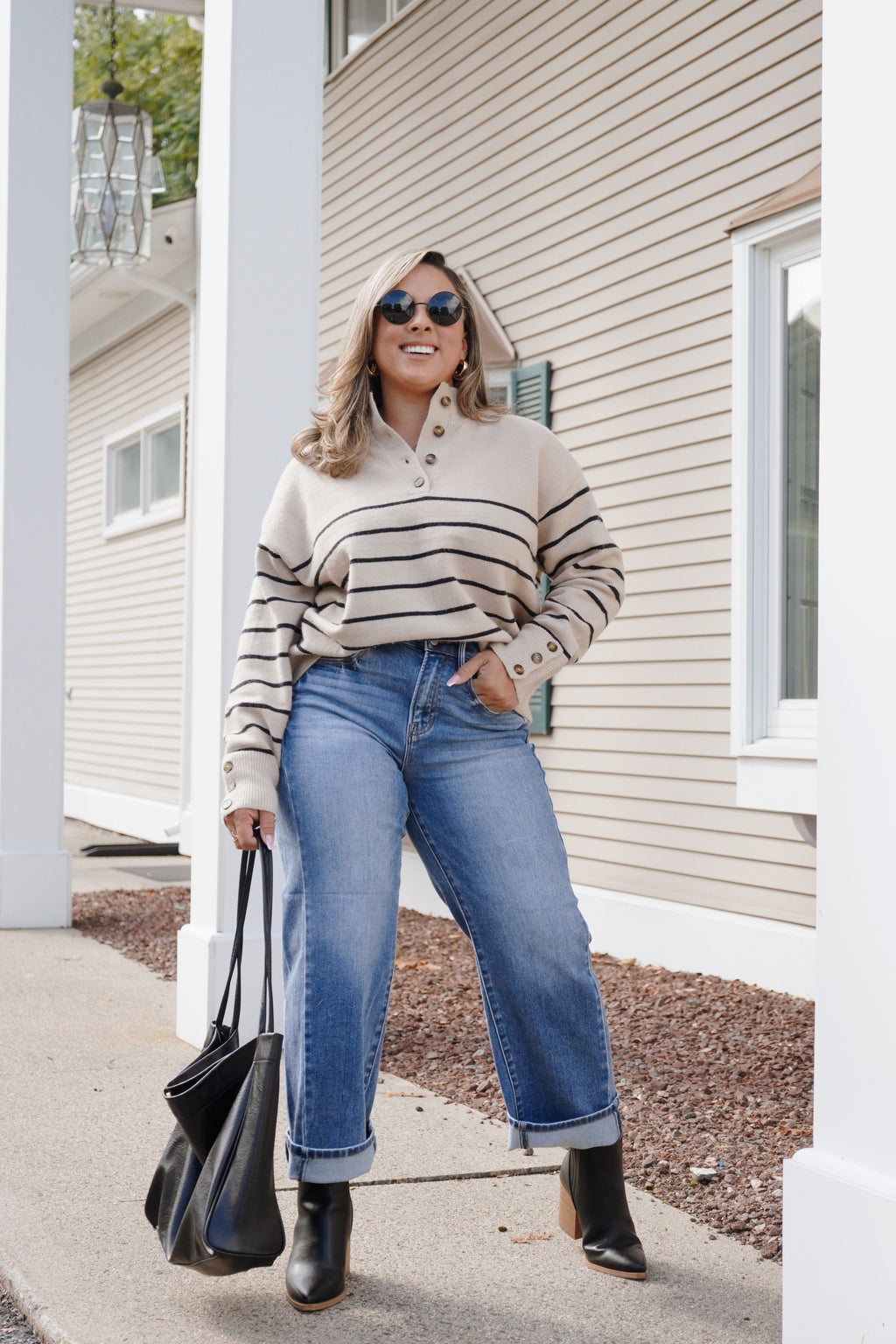 Risen Medium Wash High Rise Jeans