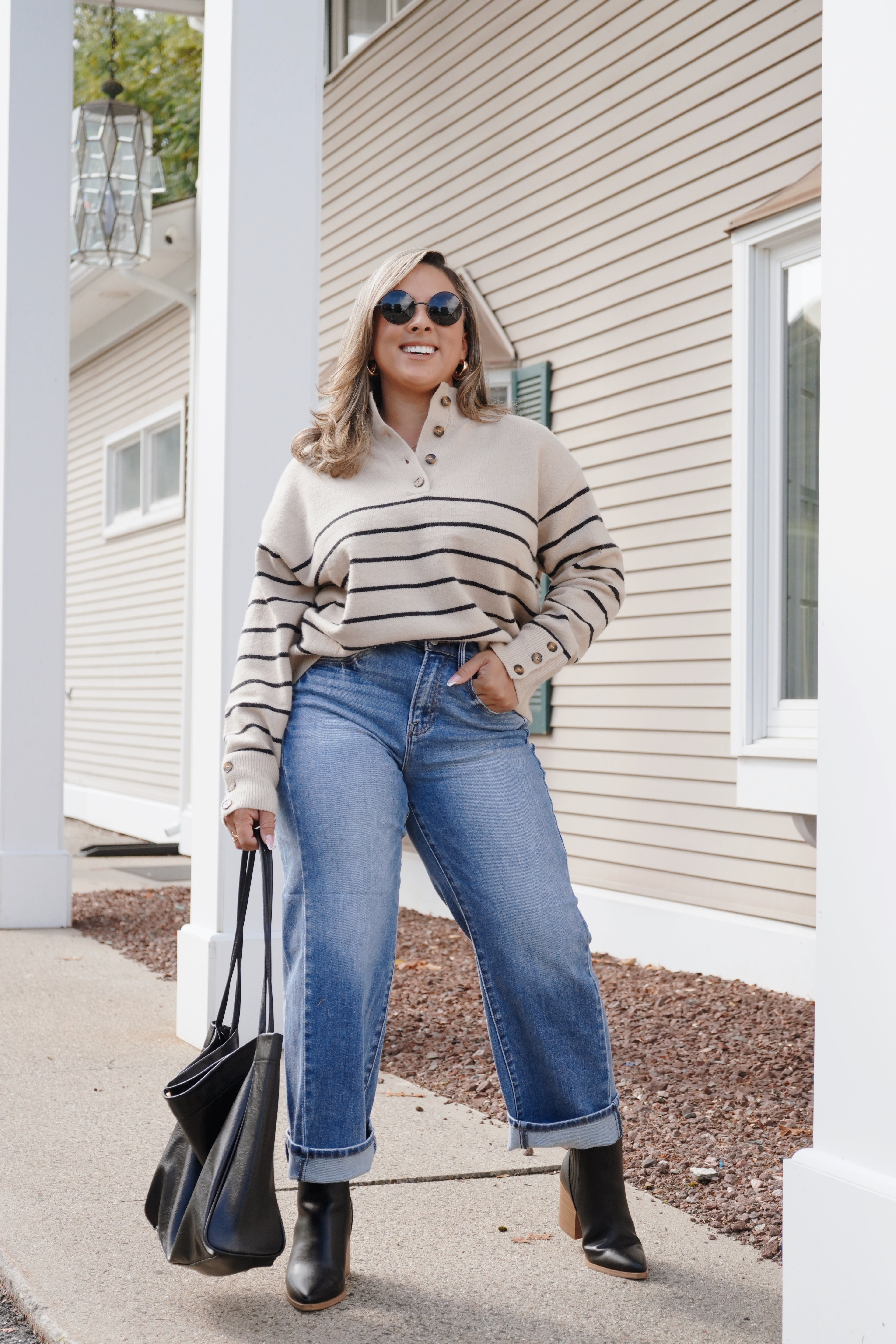 Risen Medium Wash High Rise Jeans