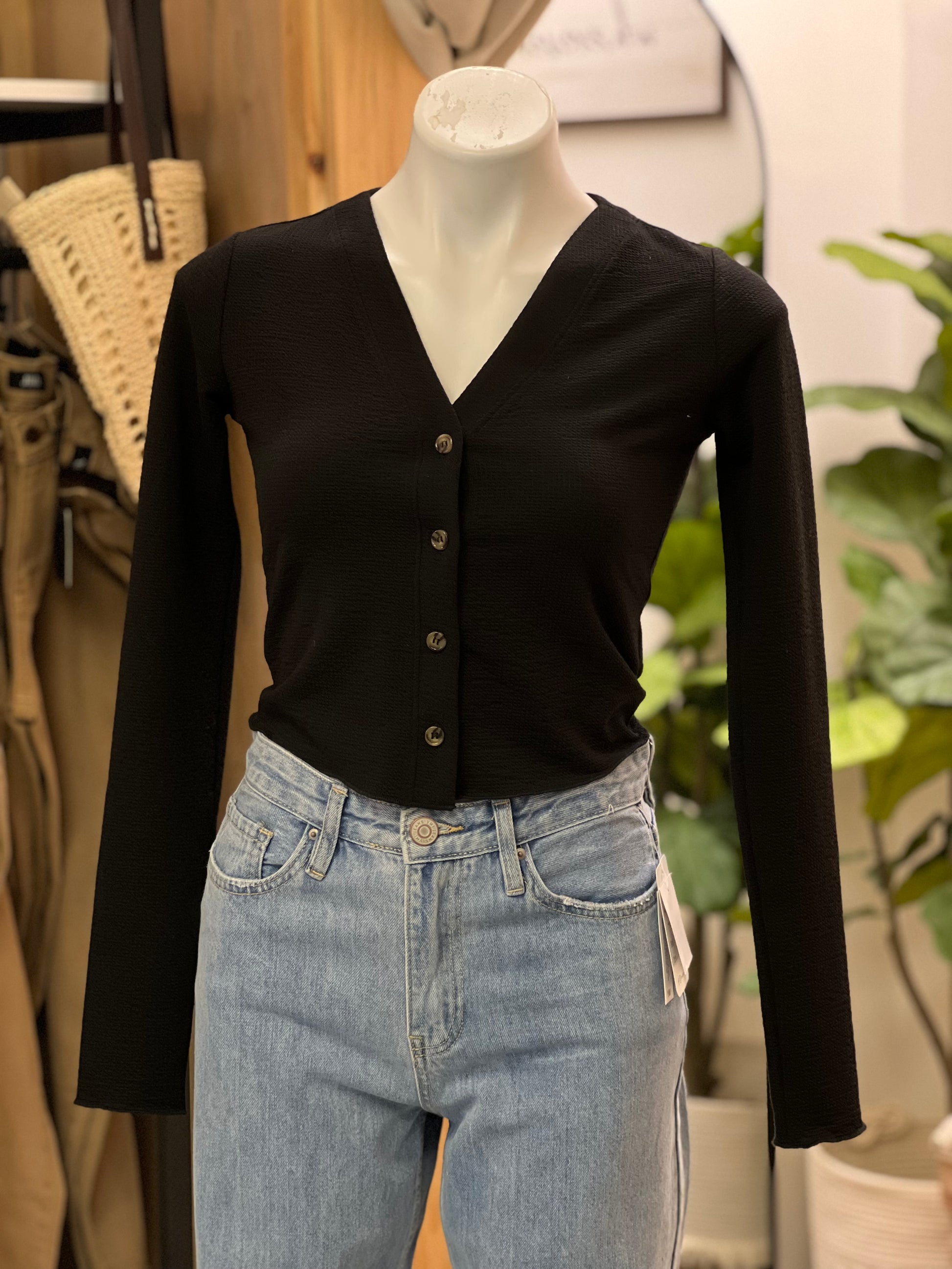 Black Cardigan