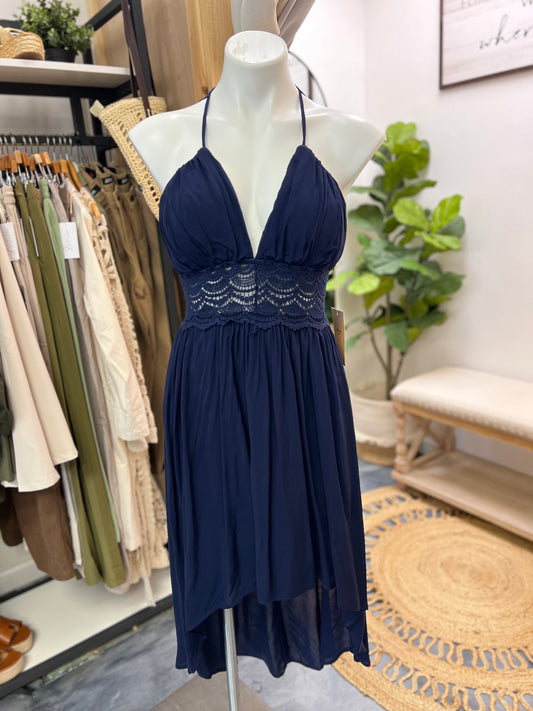Navy Blue Summer Dress
