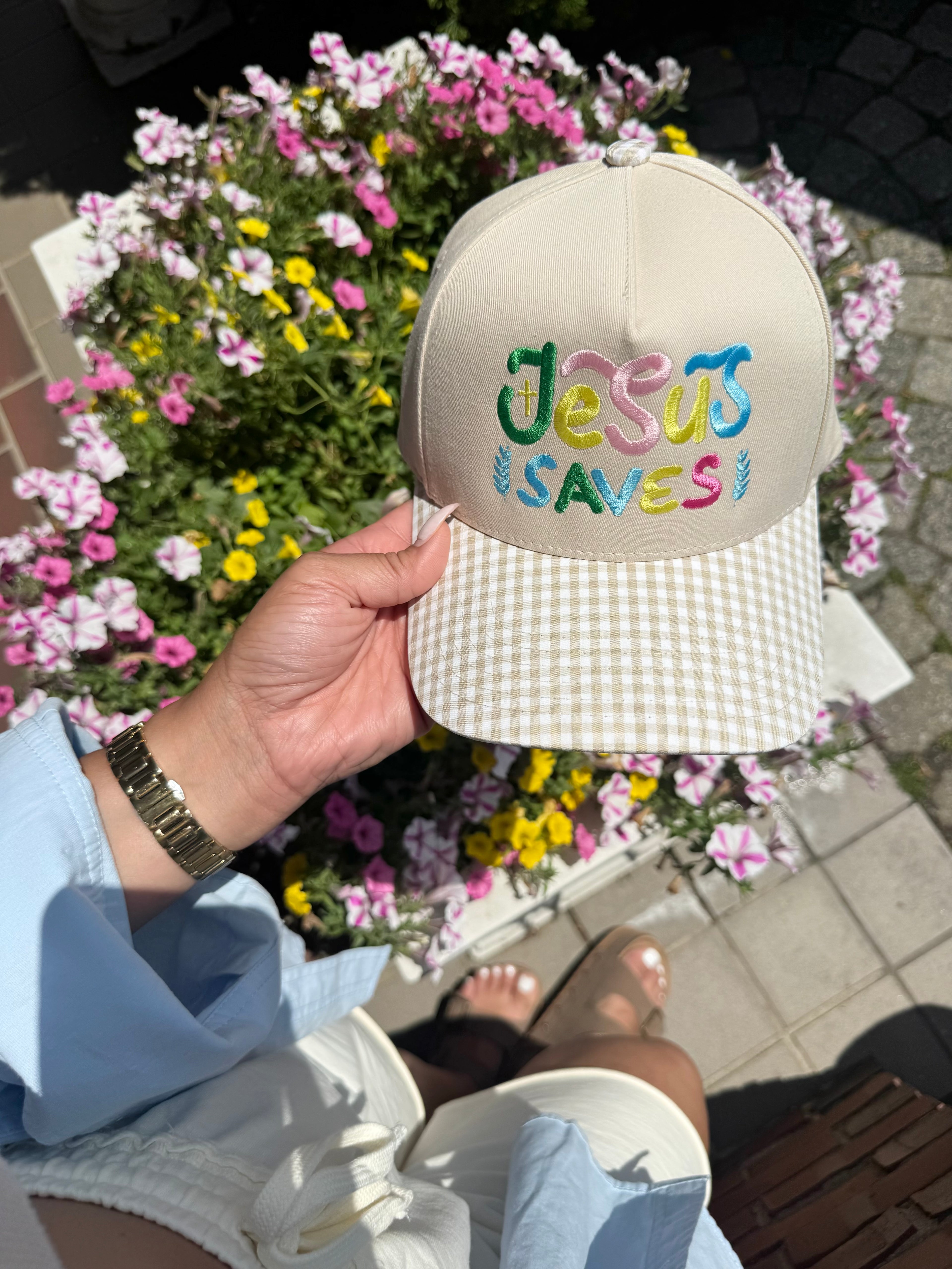 JESUS saves hat