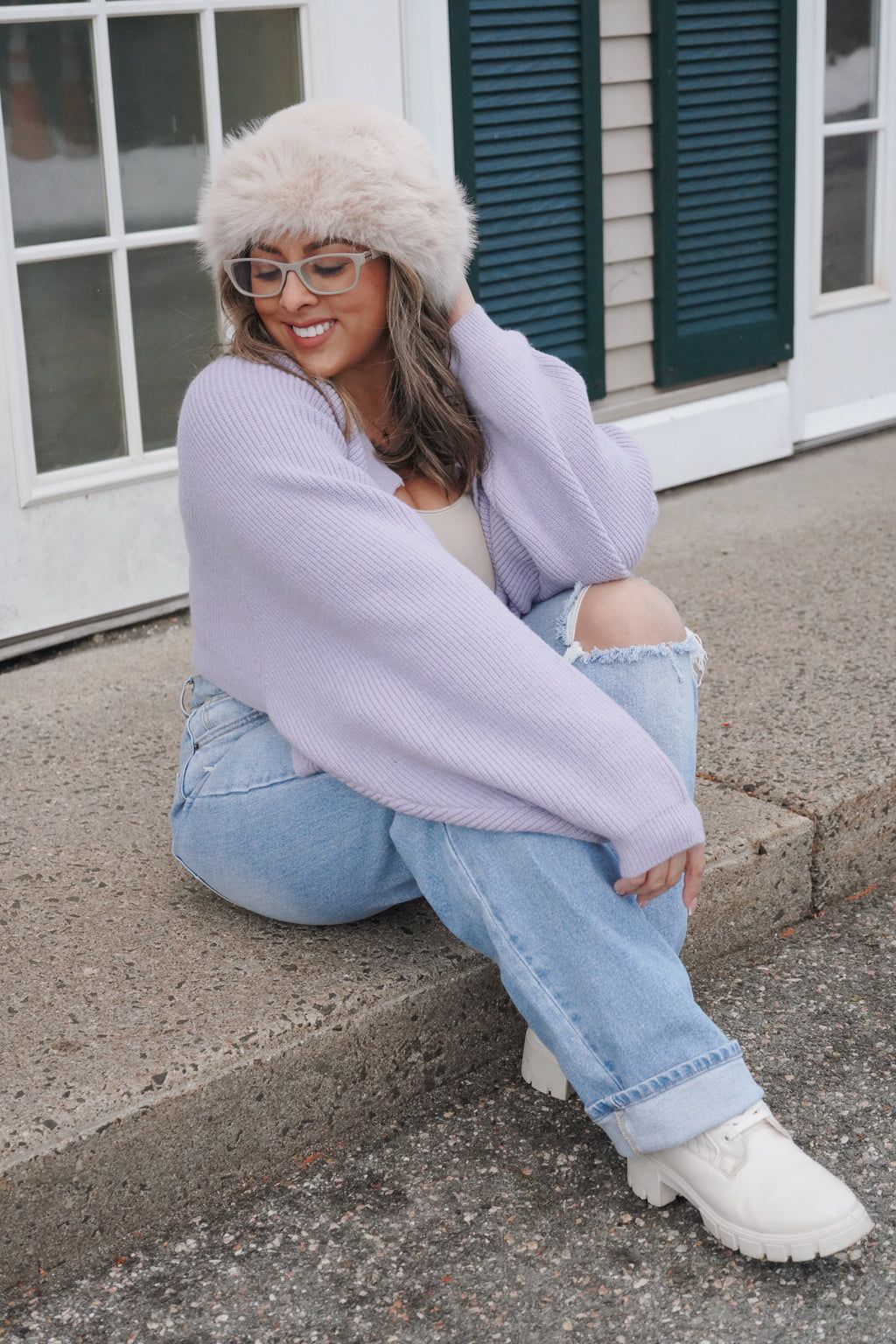 Sugarplum Cropped Cardigan