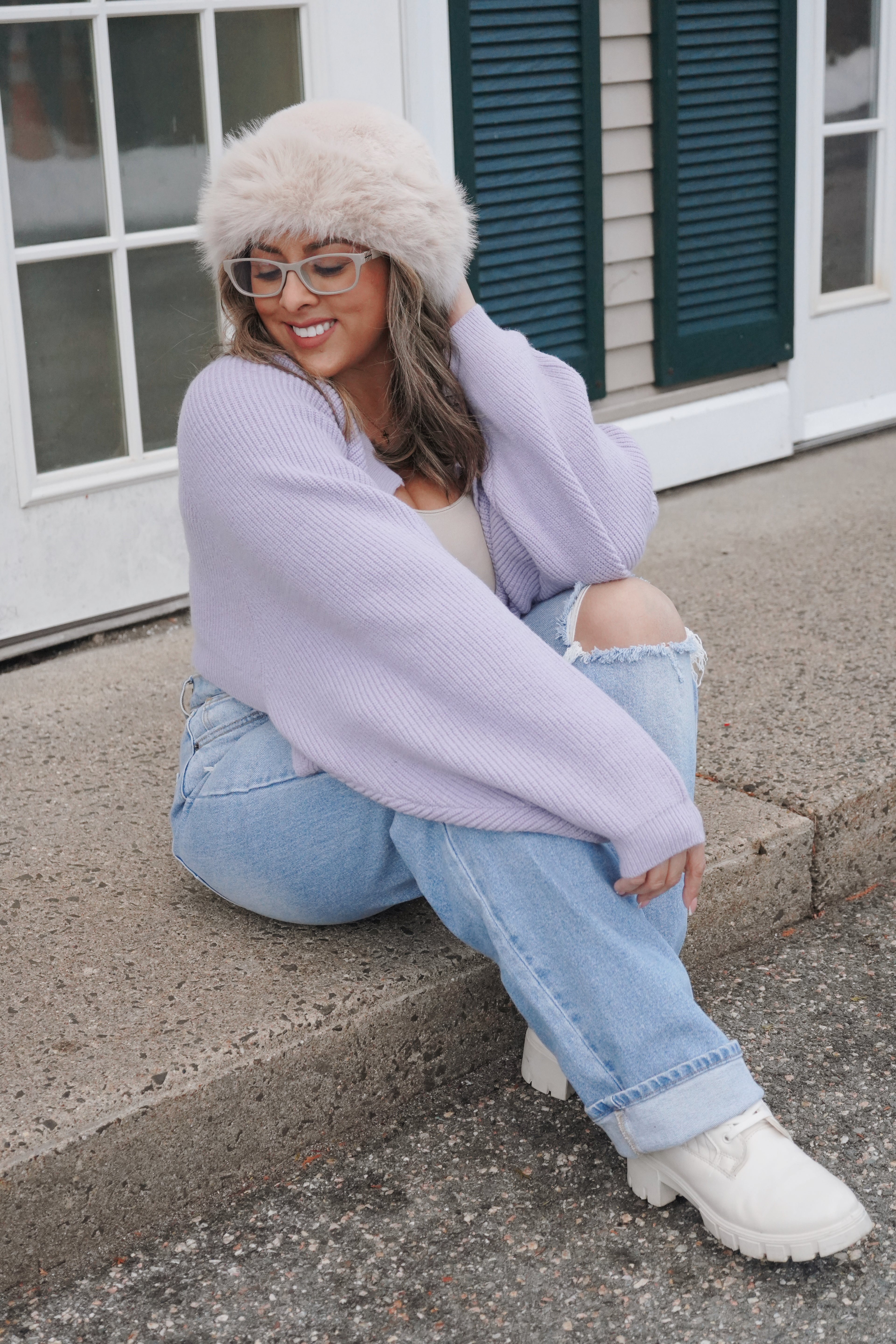 Sugarplum Cropped Cardigan