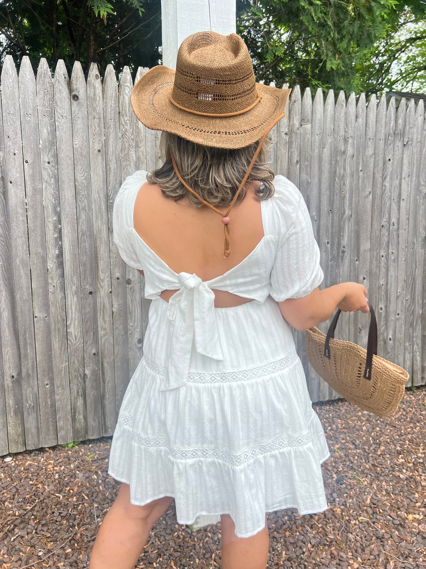 White Babydoll Dress