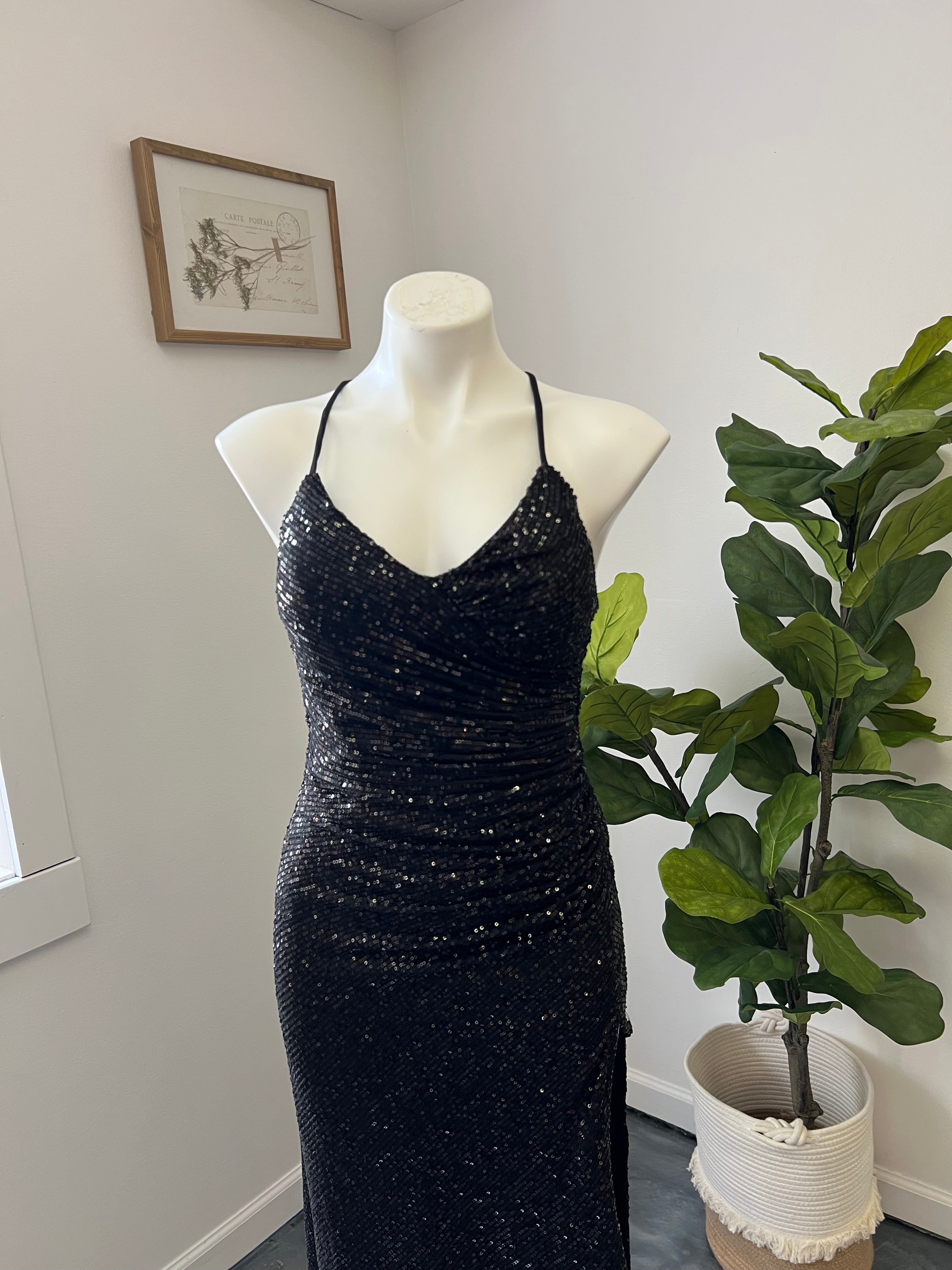 Glitter Formal Dress