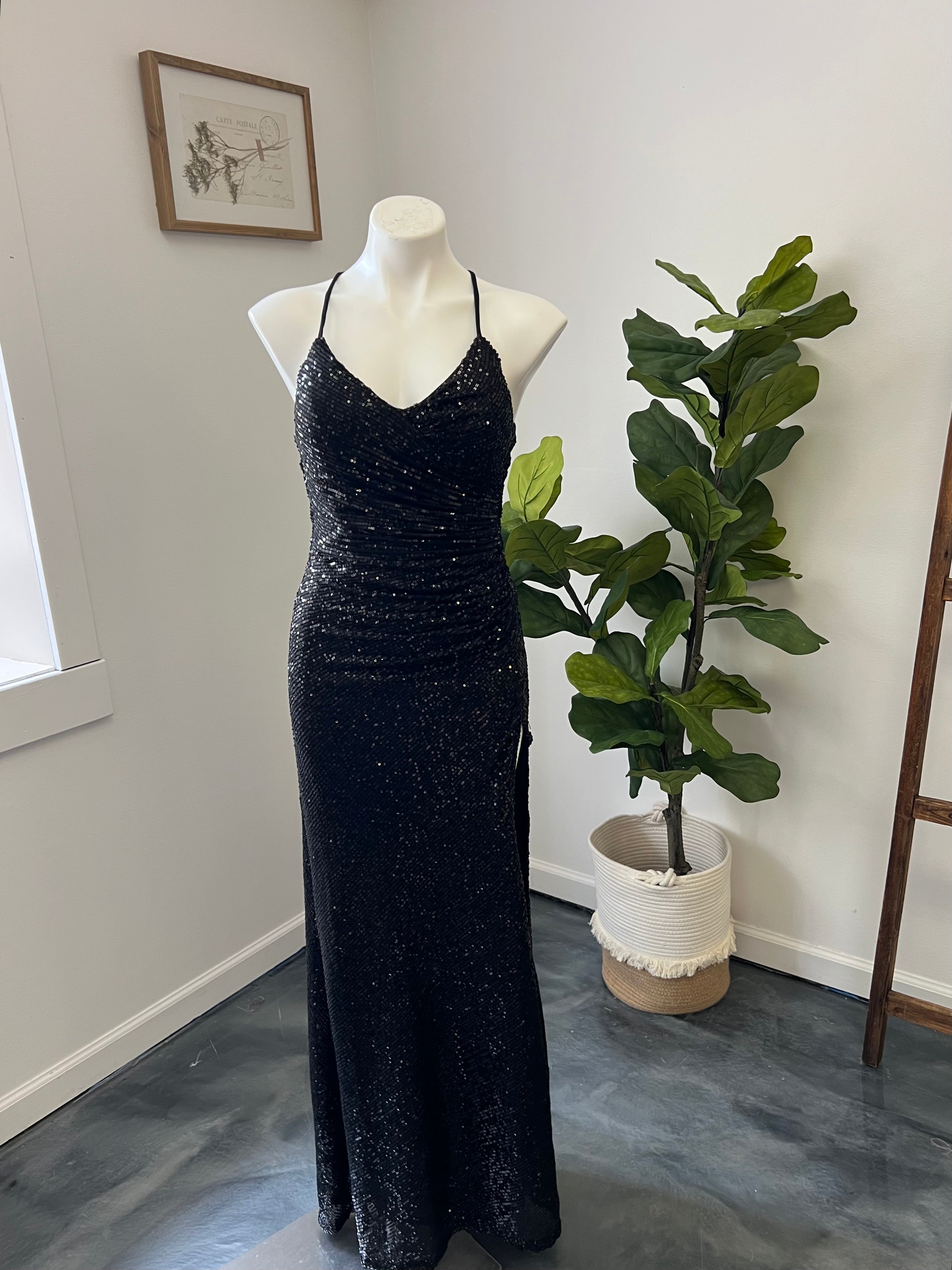 Glitter Formal Dress