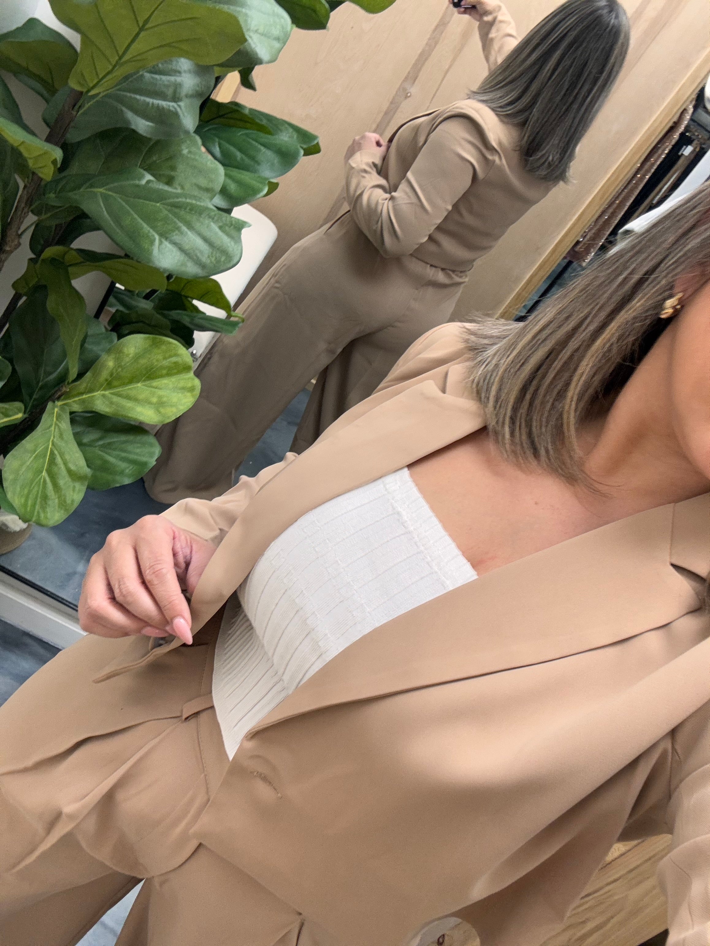 Crop Classic Blazer