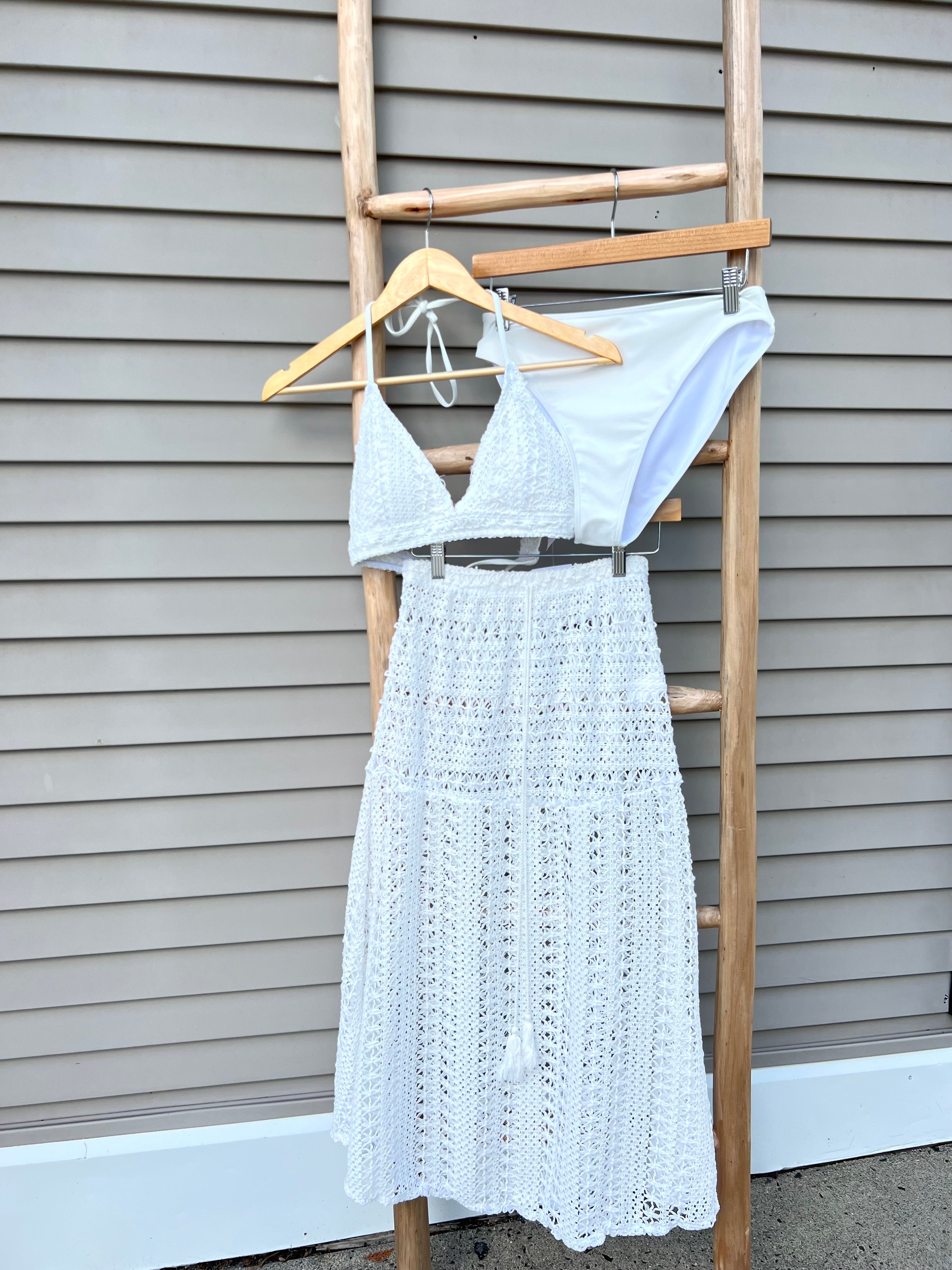 Crochet Cover Up Skirt