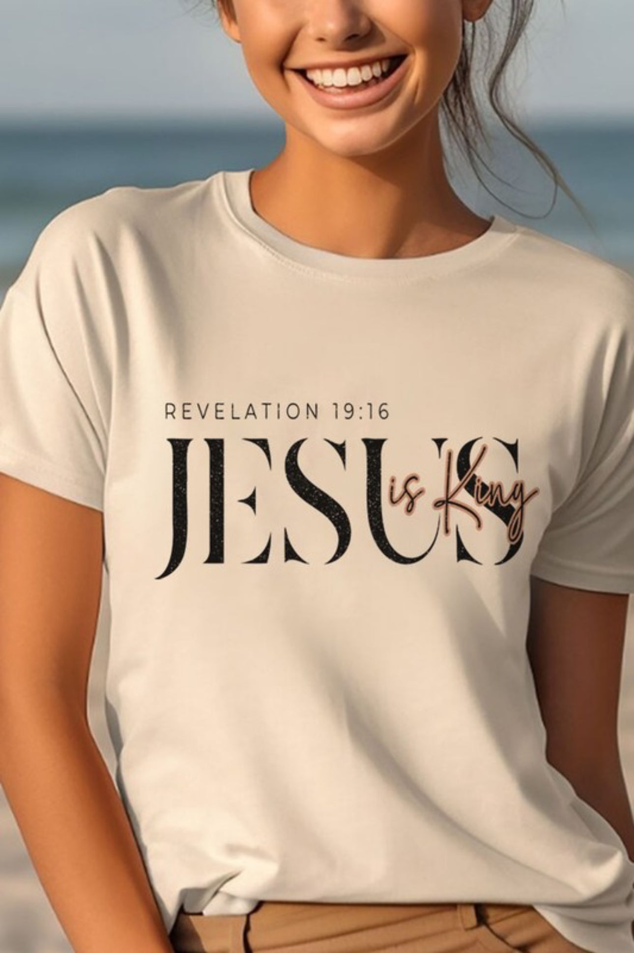 REV Jesus Is King T-shirt