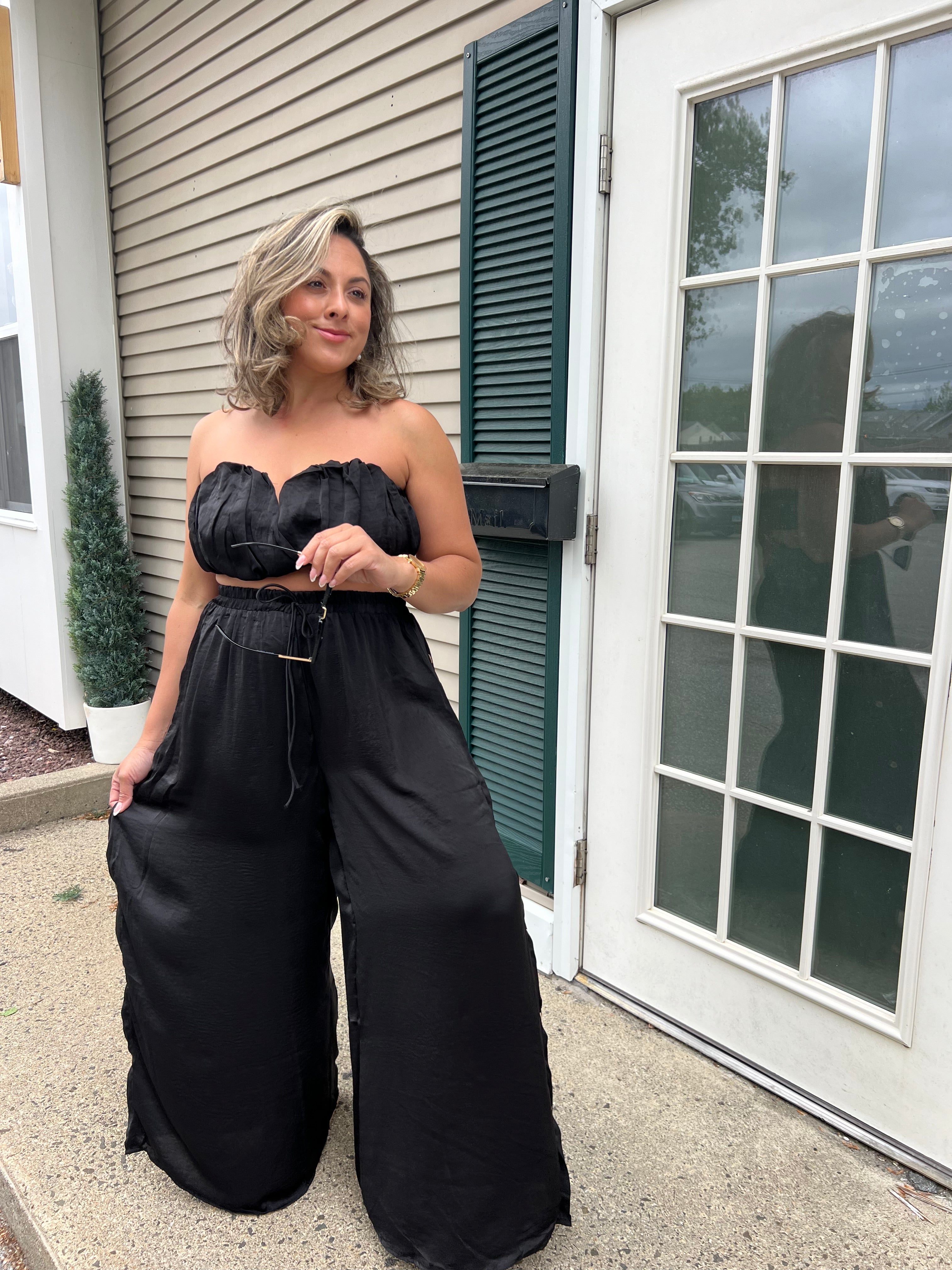 Black Seashell Set
