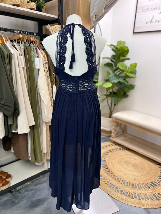 Navy Blue Summer Dress