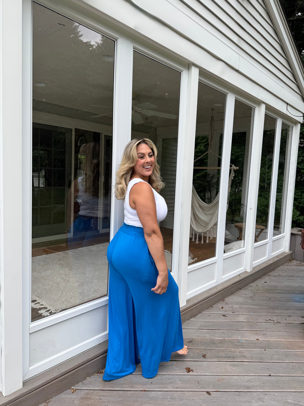 Classic Basic Wide Leg Pants