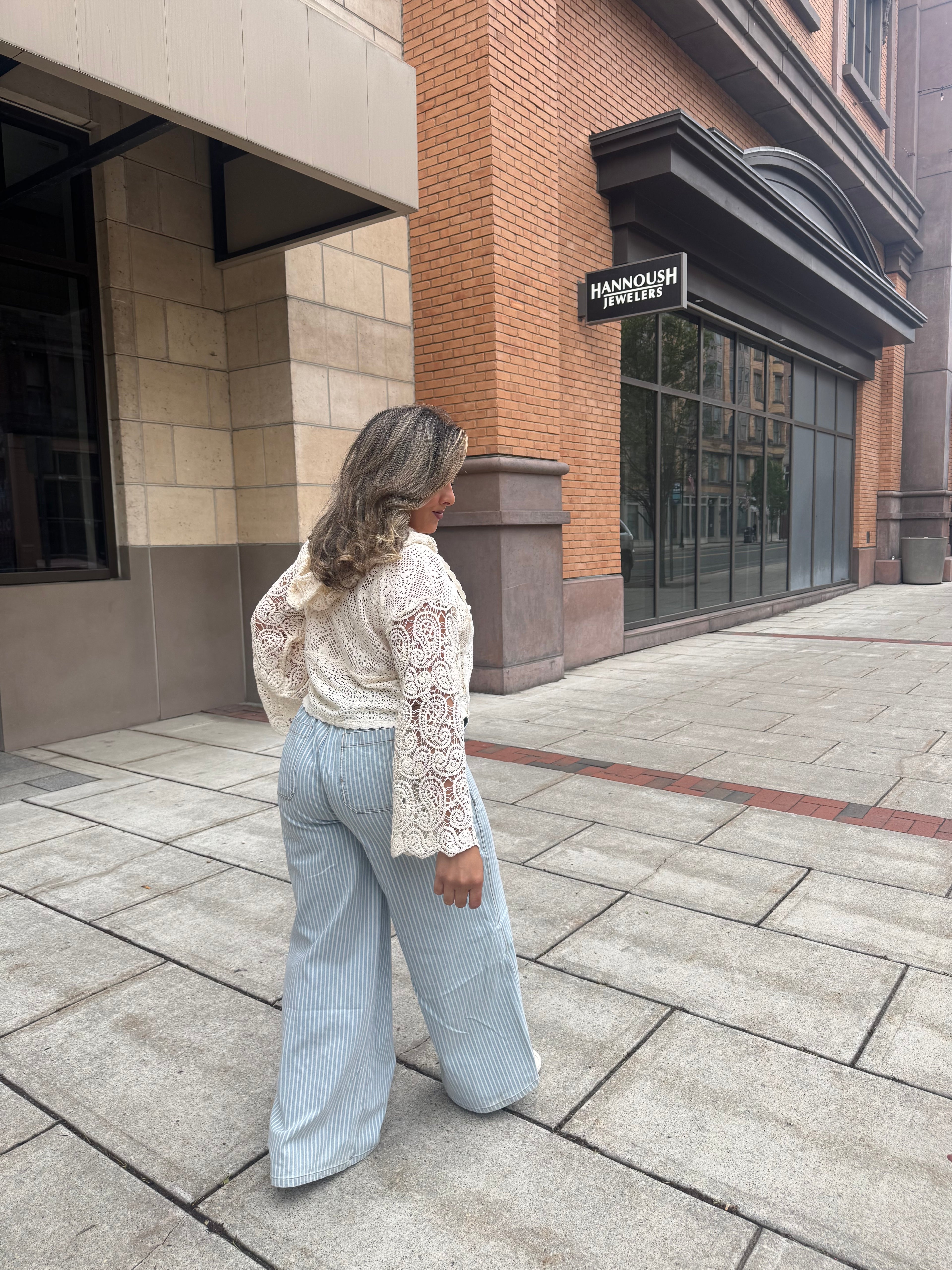 Stripped American Honey Denim