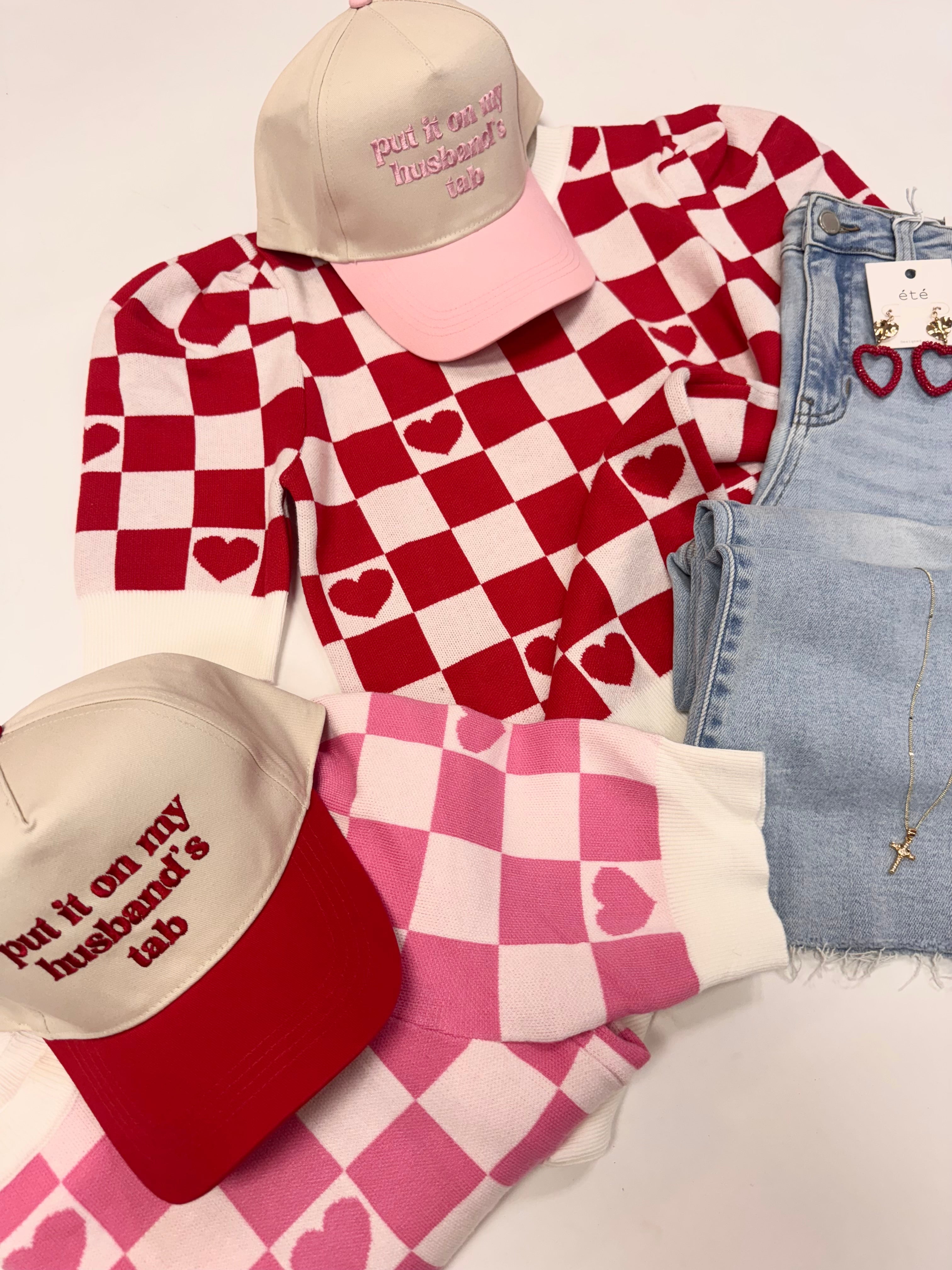 Loved Sweater Short Sleeve Top