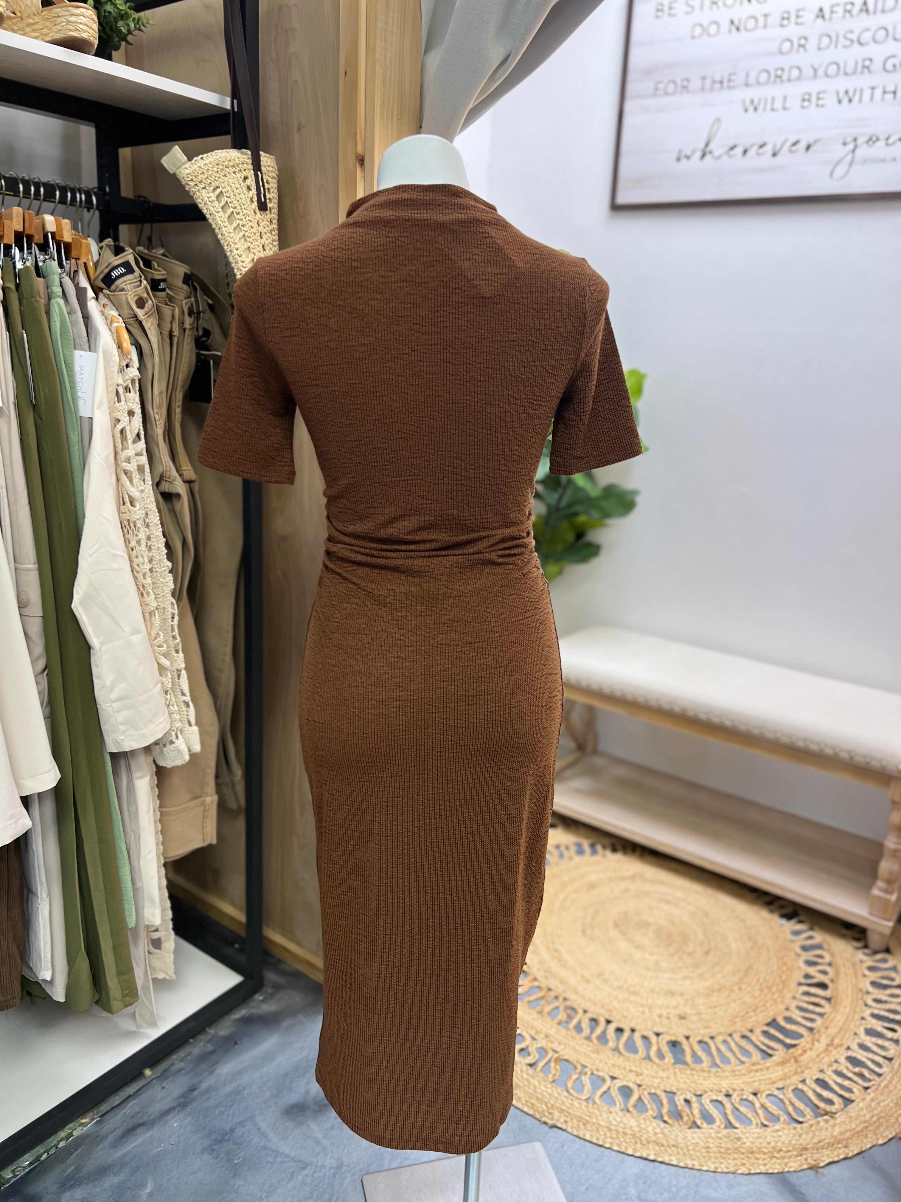 Body Con Maxi Dress