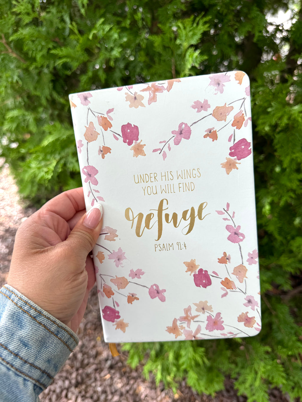 Pink Floral Prayer Journal