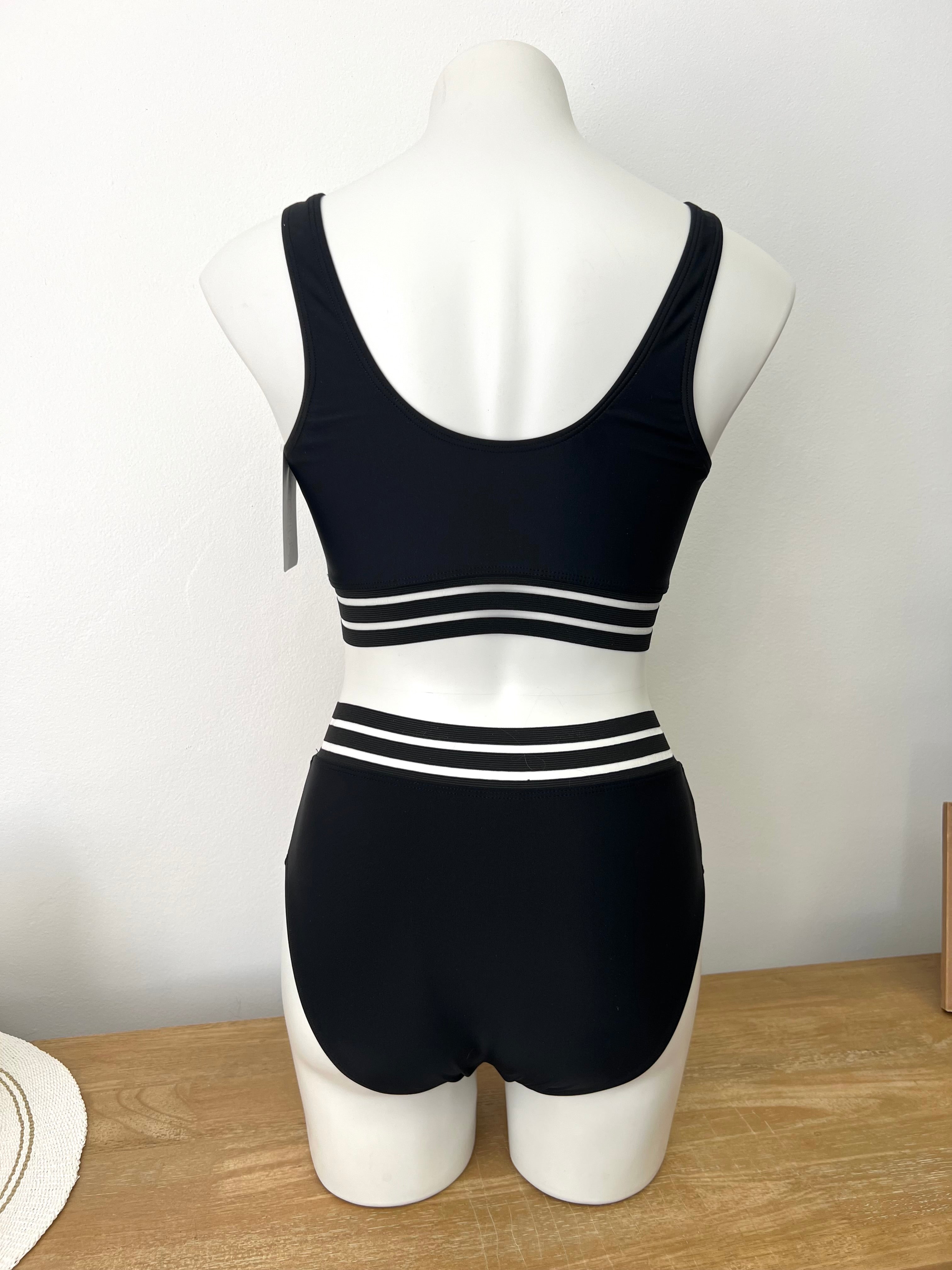 Black Two Piece Bikini
