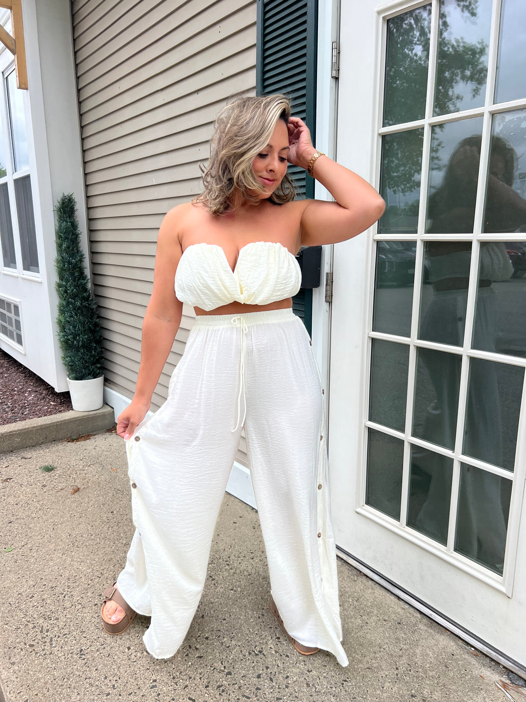 Cream Seashell Set