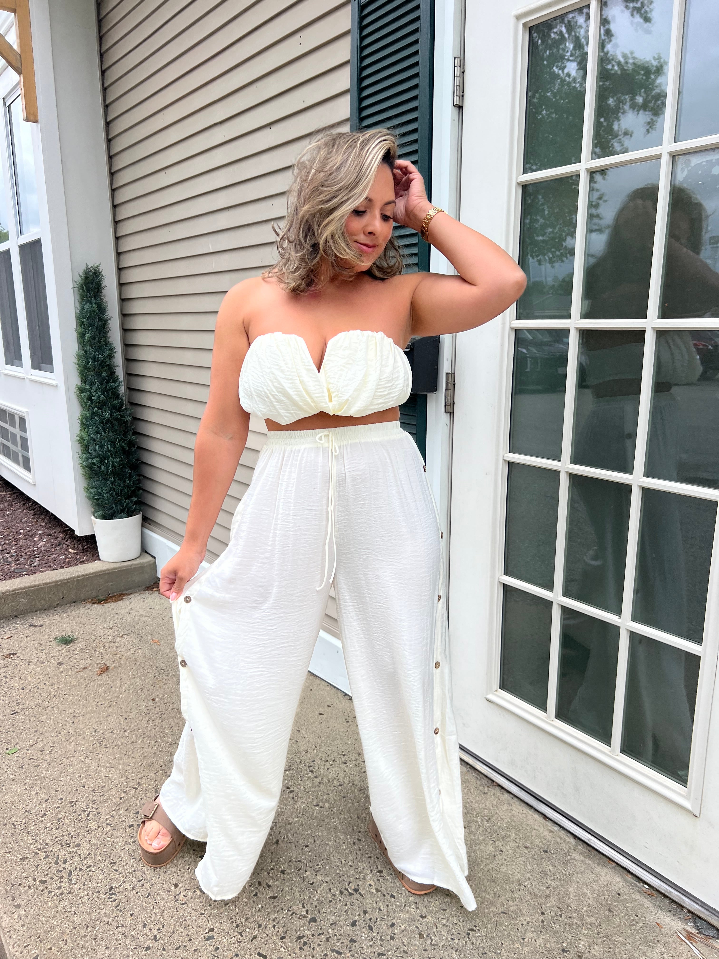 Cream Seashell Set