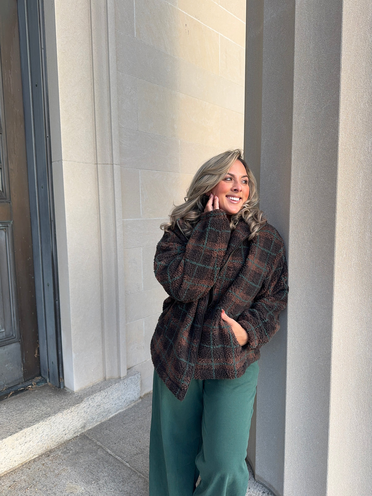 Teddy Mocha Blend Jacket