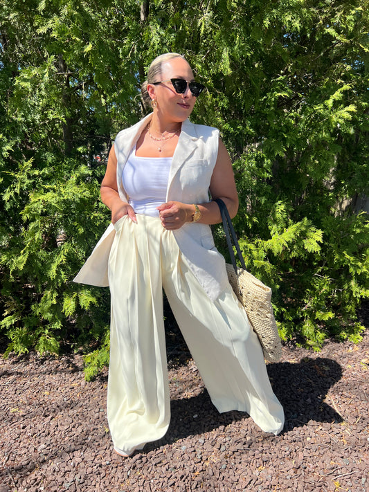 Muy Muy Butter Yellow Trousers