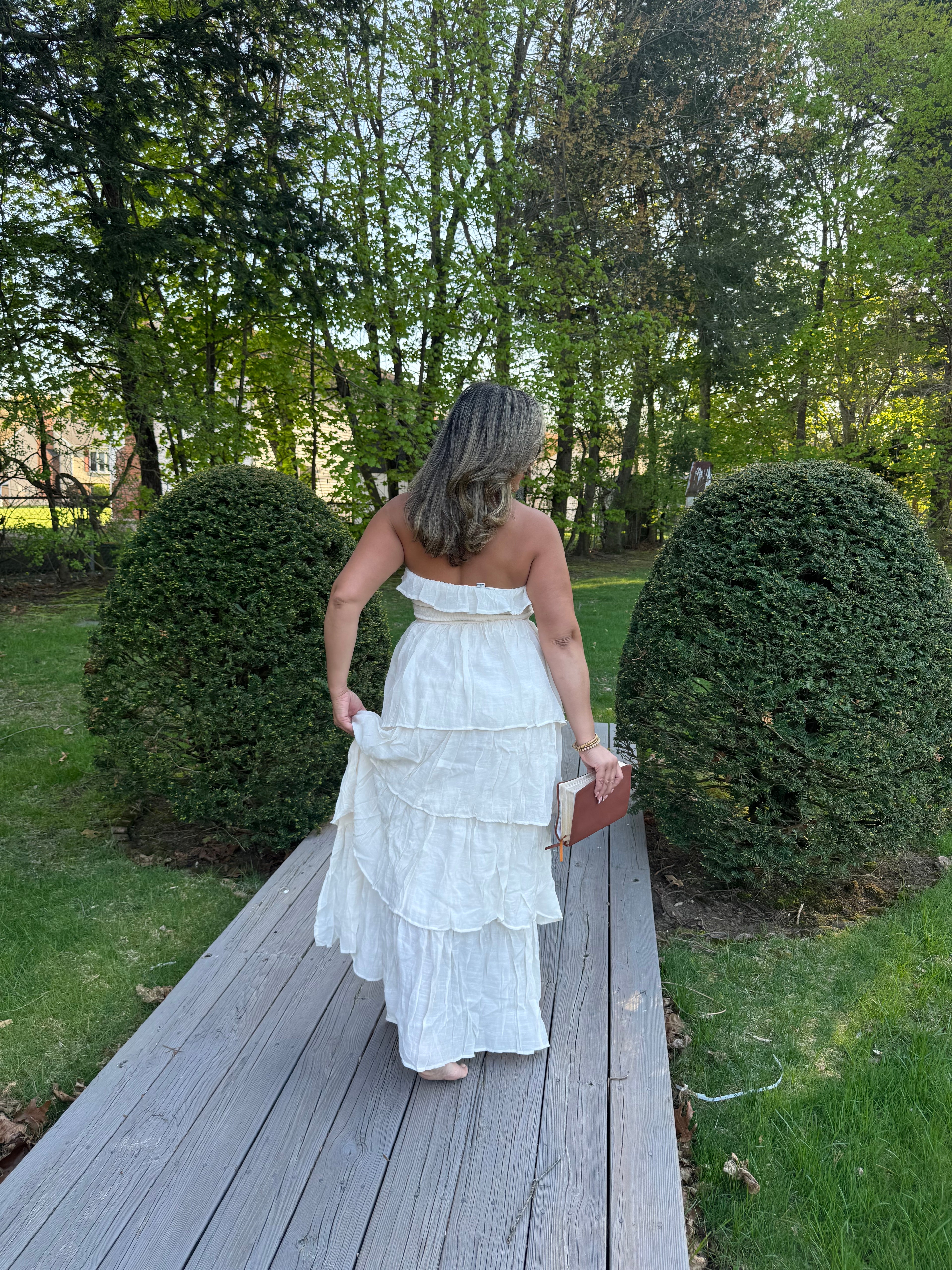 Blooming Ruffled Dress