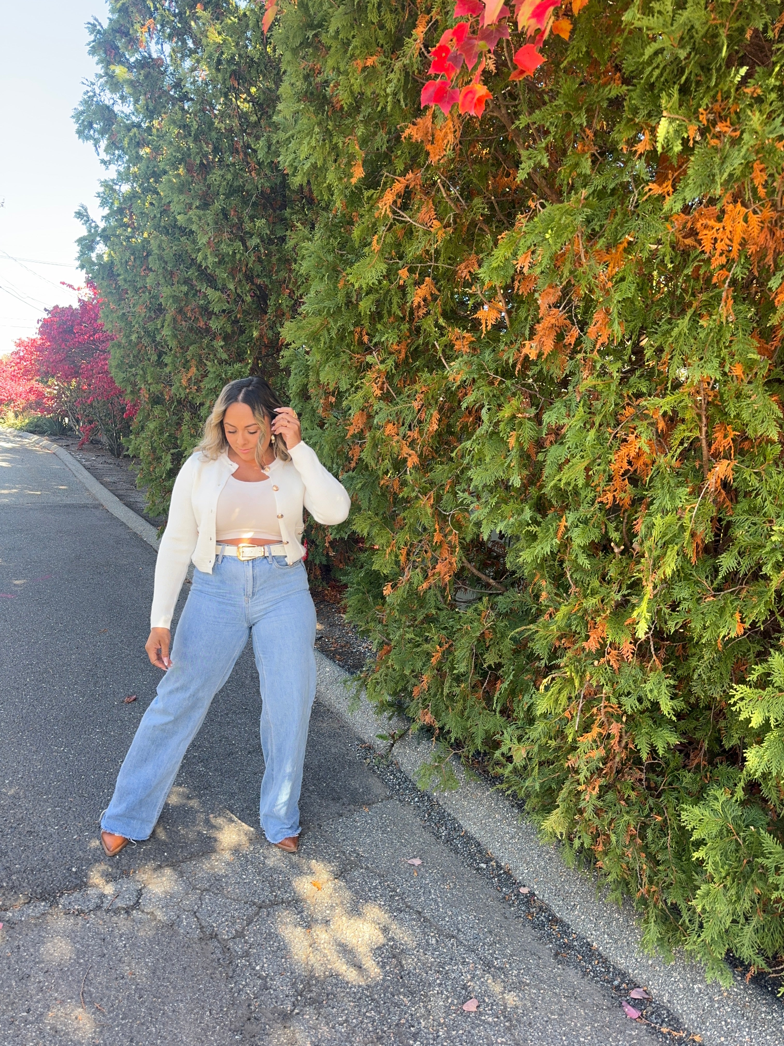 Gold Button Cardigan