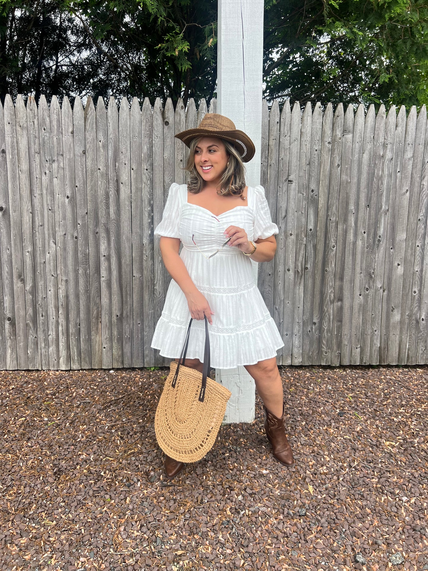 White Babydoll Dress