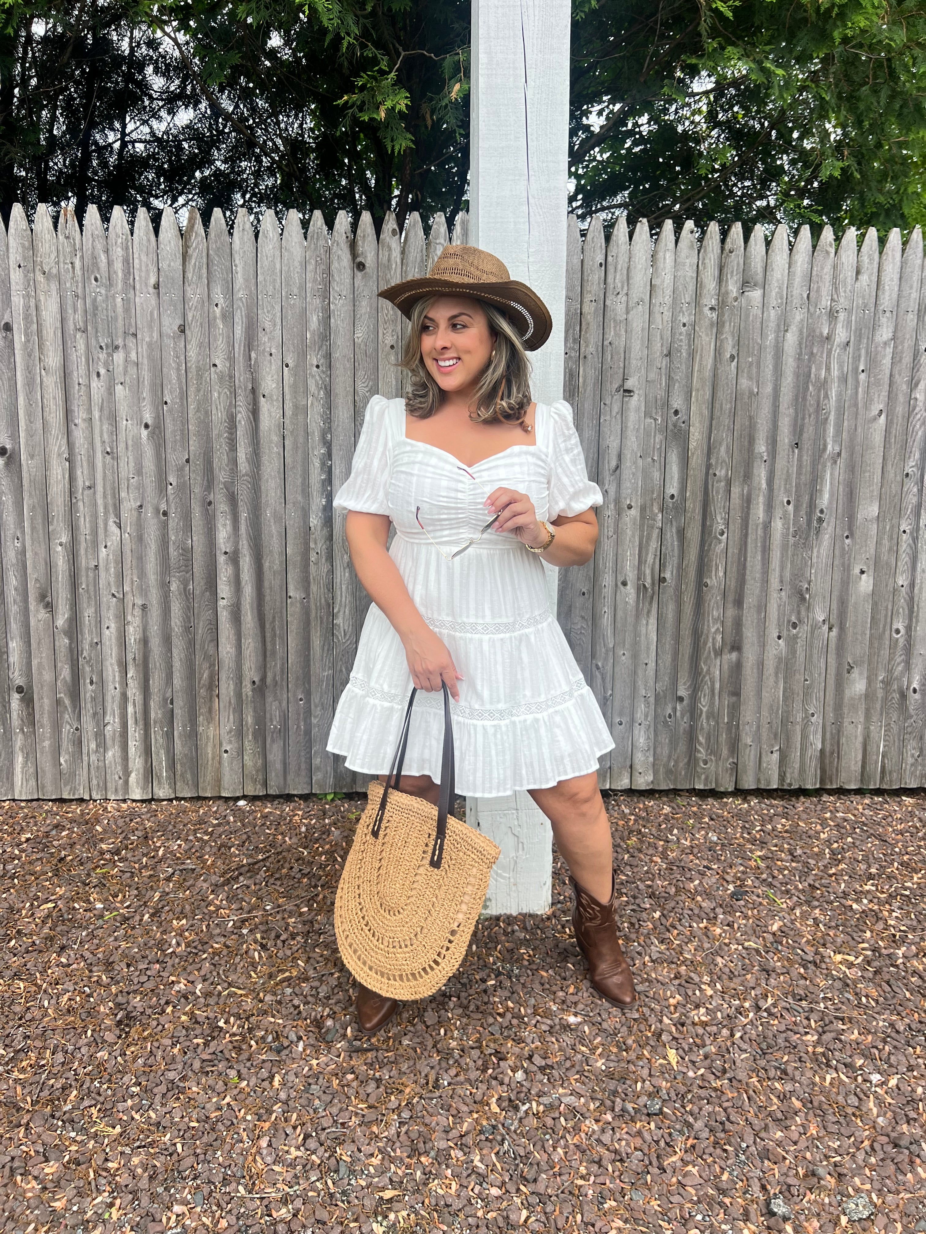 White Babydoll Dress