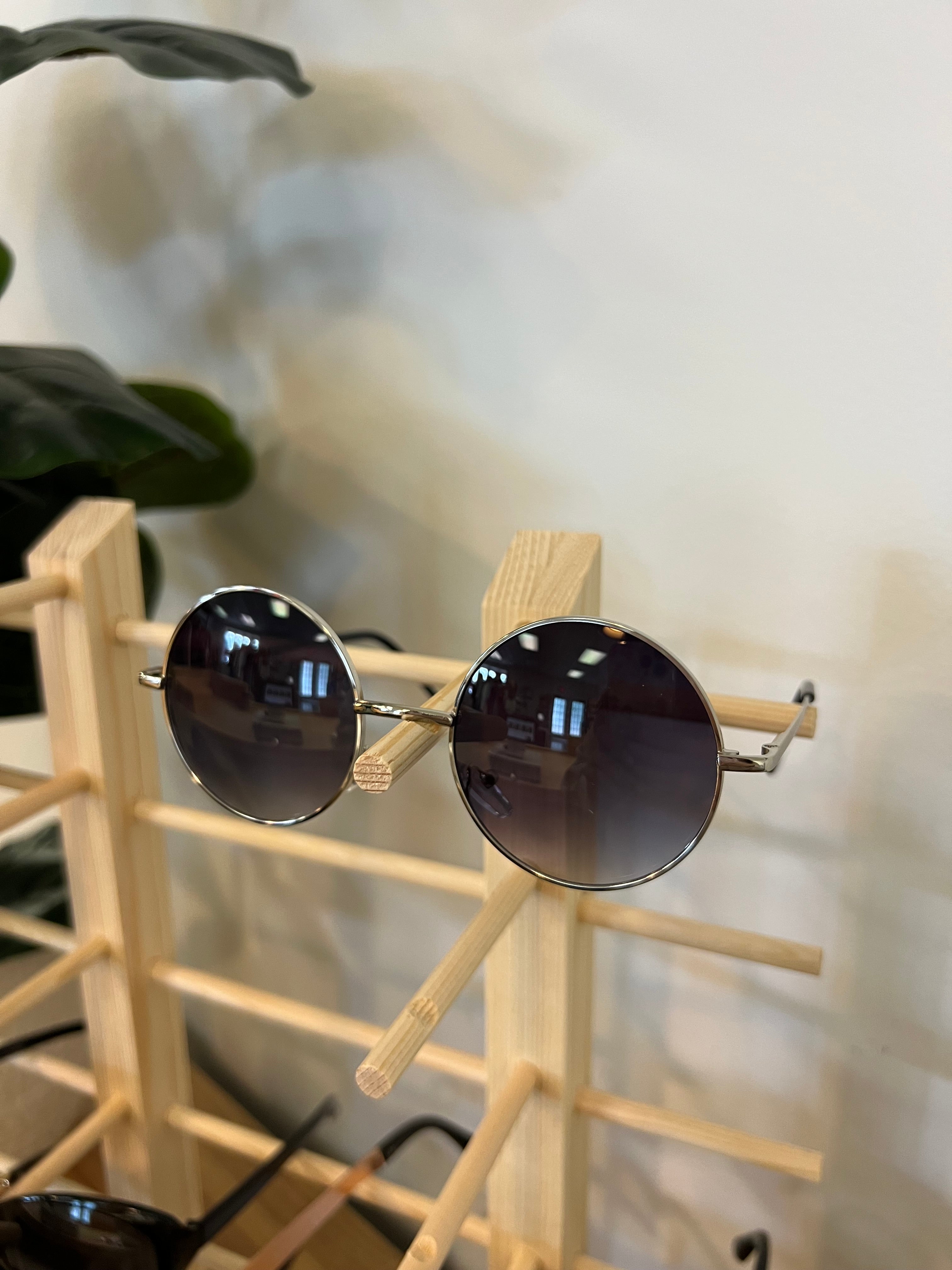 Grey Round Glasses