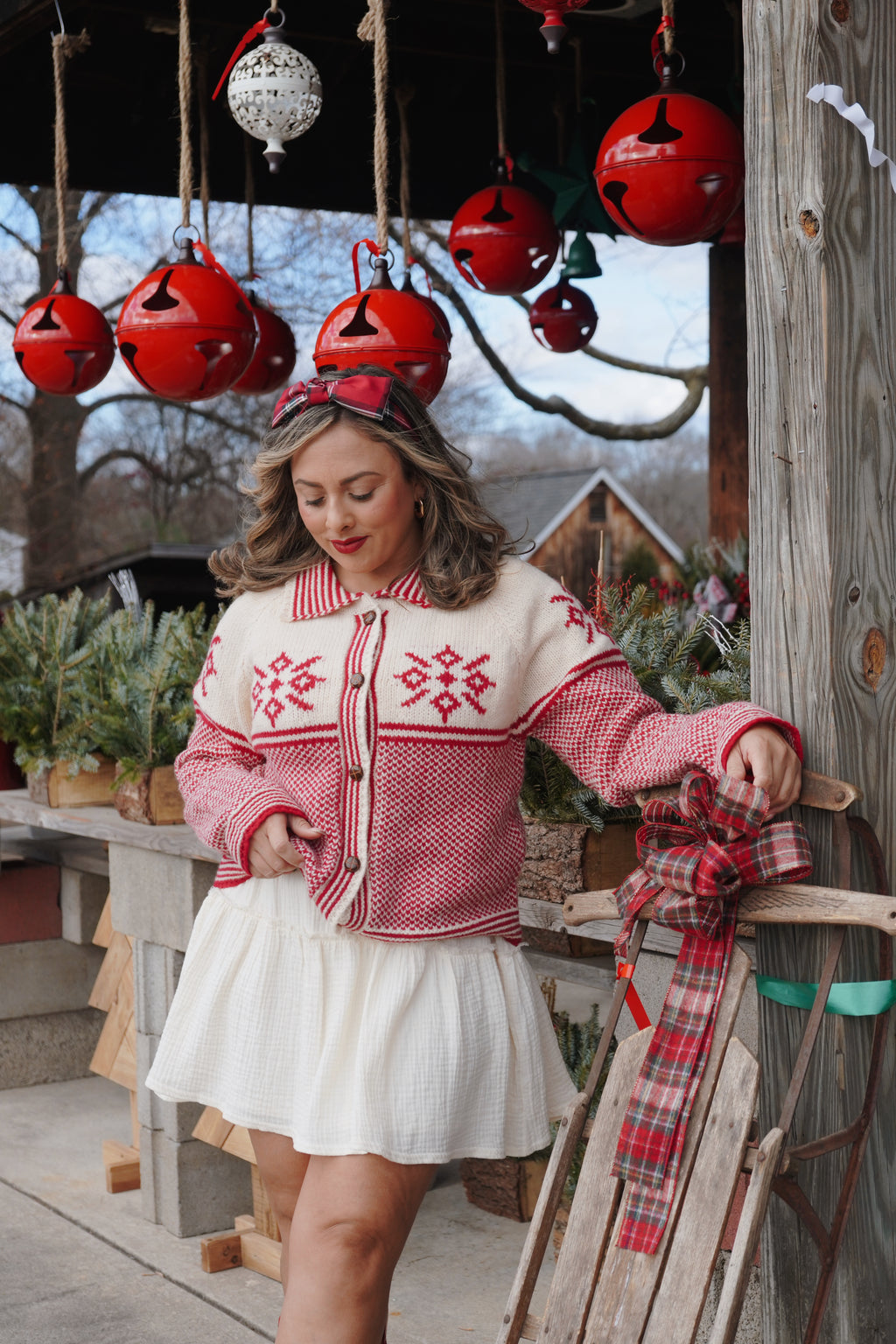 Mrs. Claus Cardigan