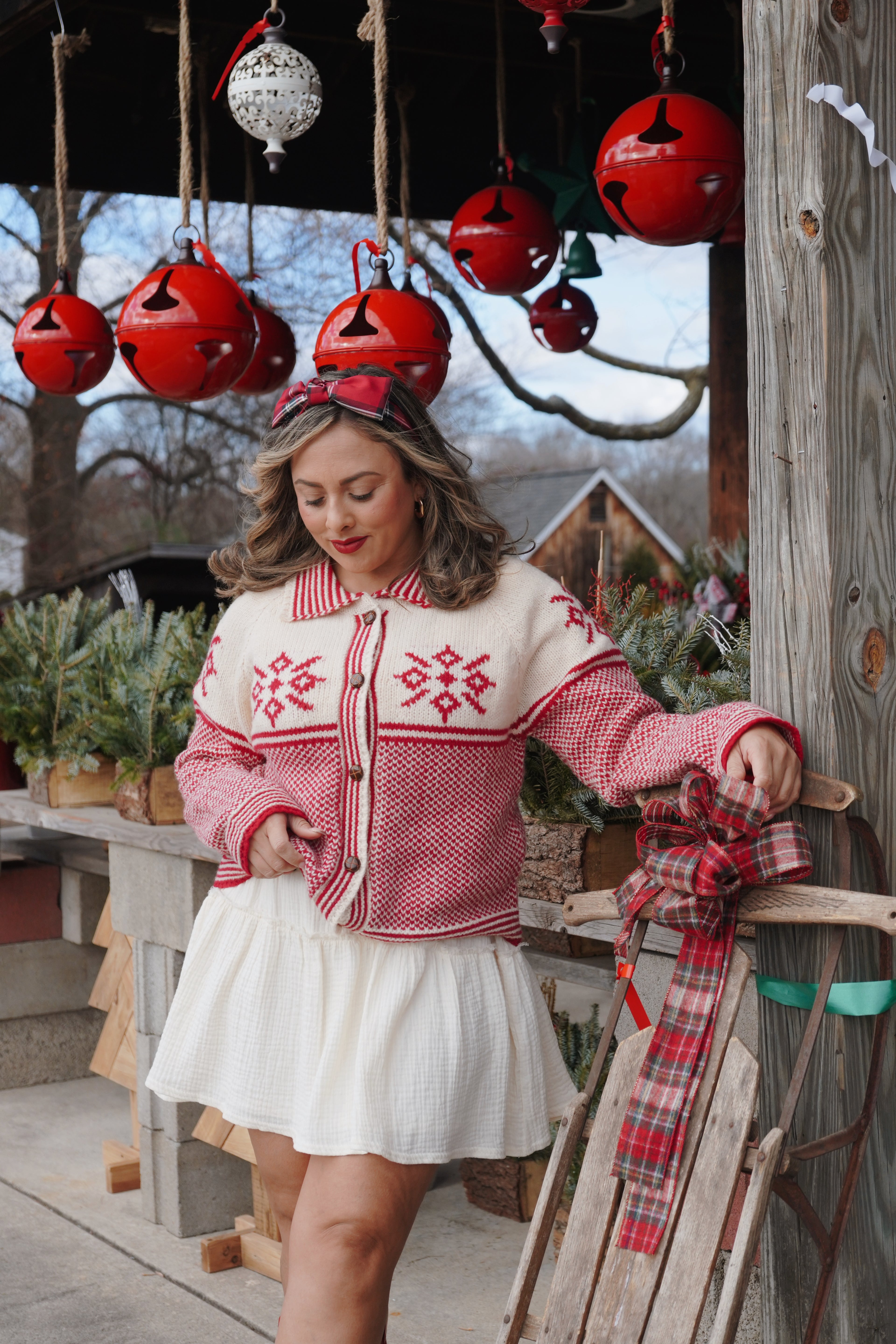 Mrs. Claus Cardigan
