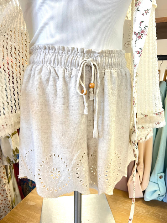 Spring Scallop Shorts