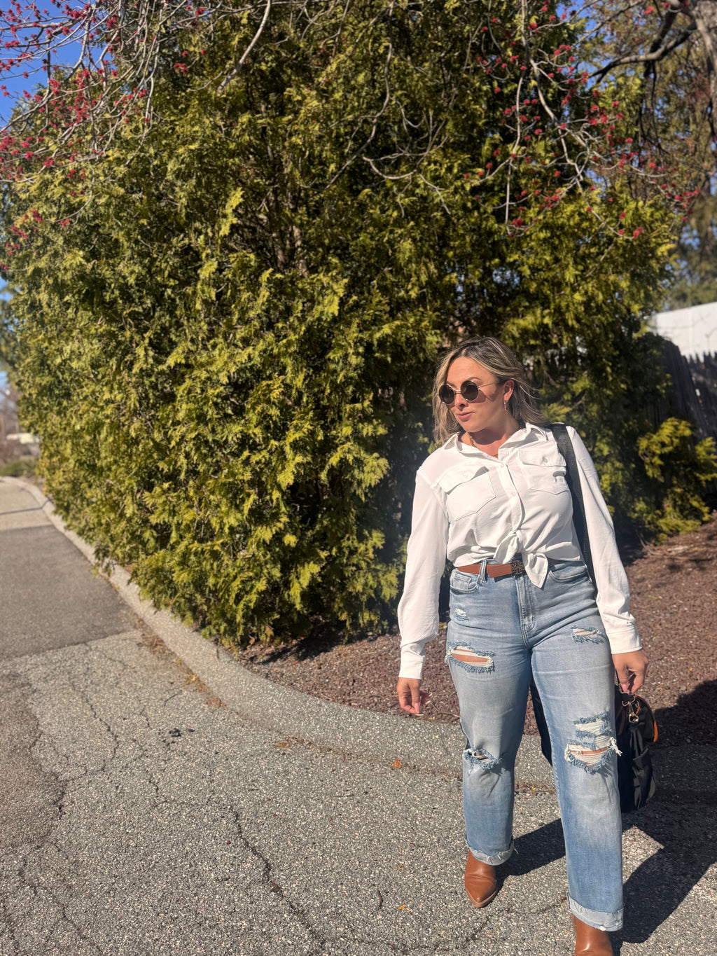 White Button Up