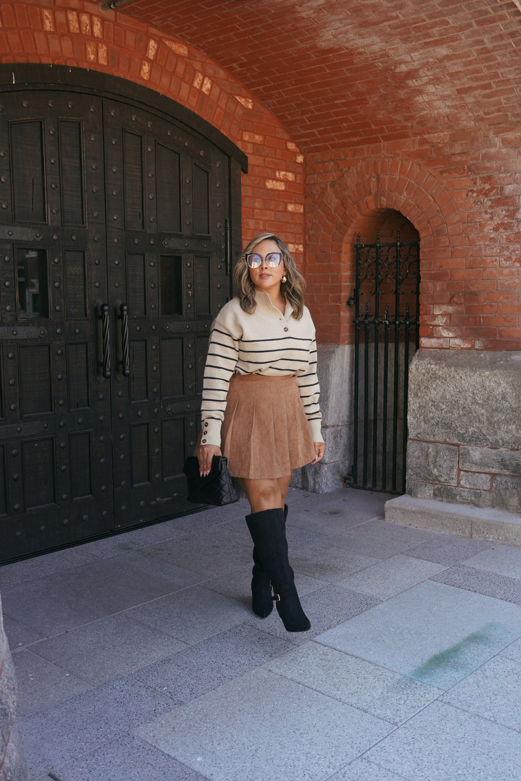 Oversized Striped Sweater
