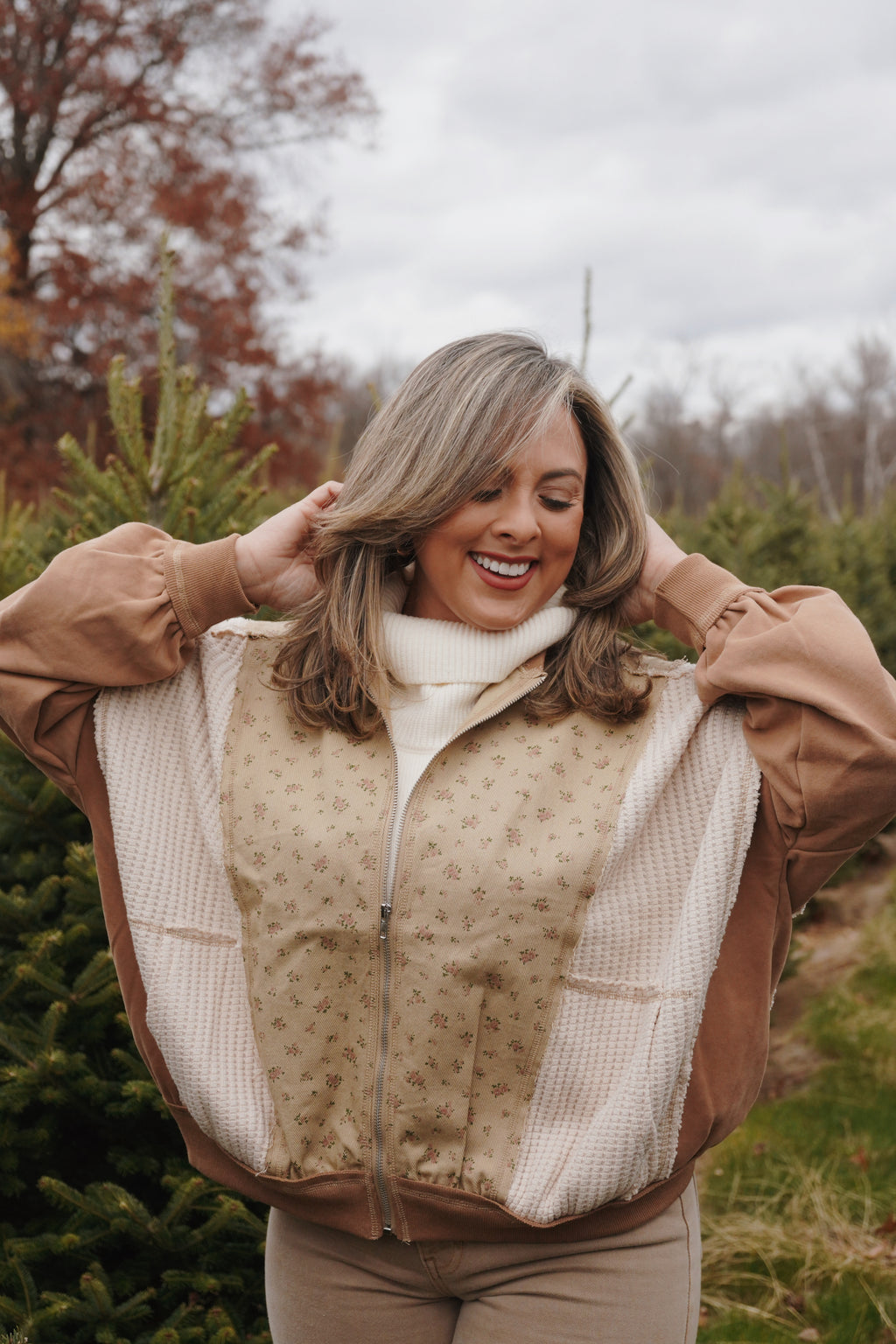 The Floral Knit Jacket