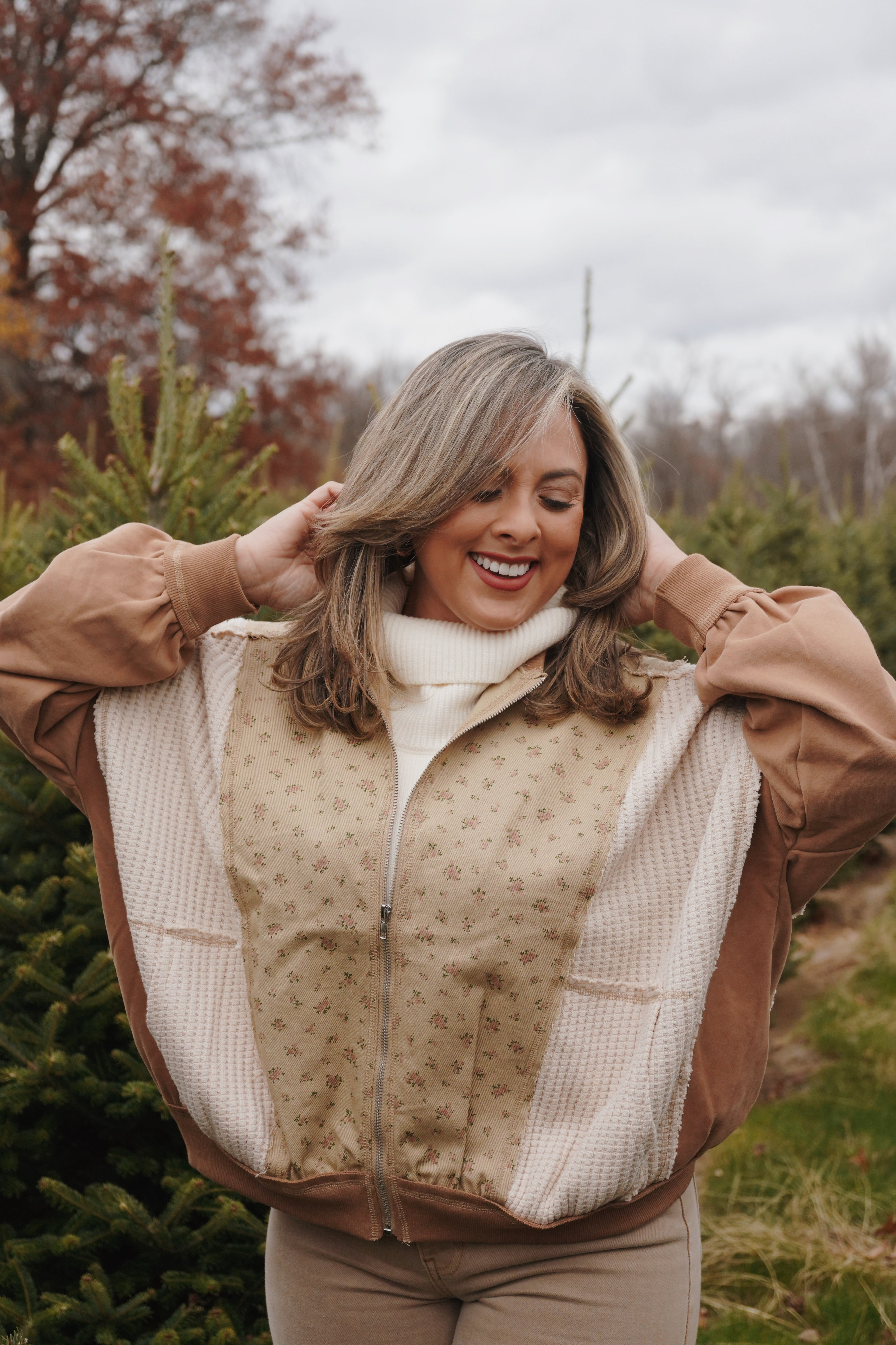 The Floral Knit Jacket