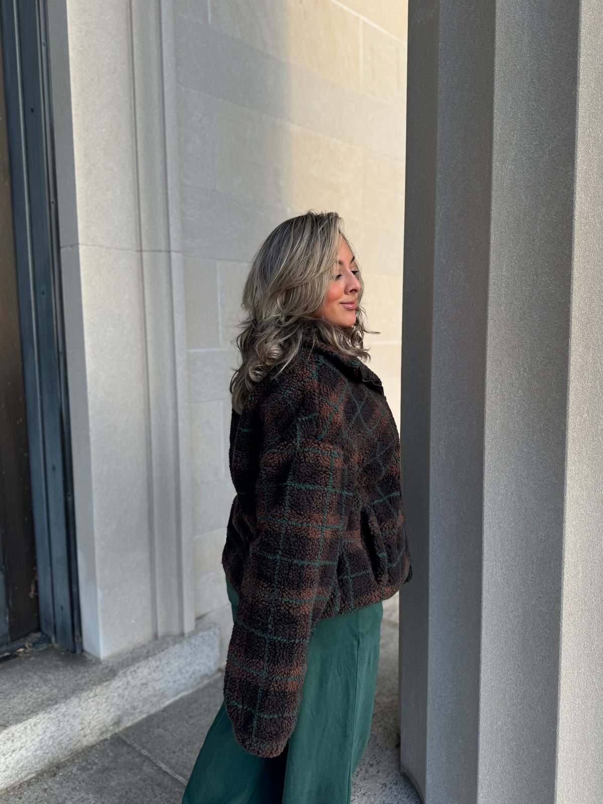 Teddy Mocha Blend Jacket