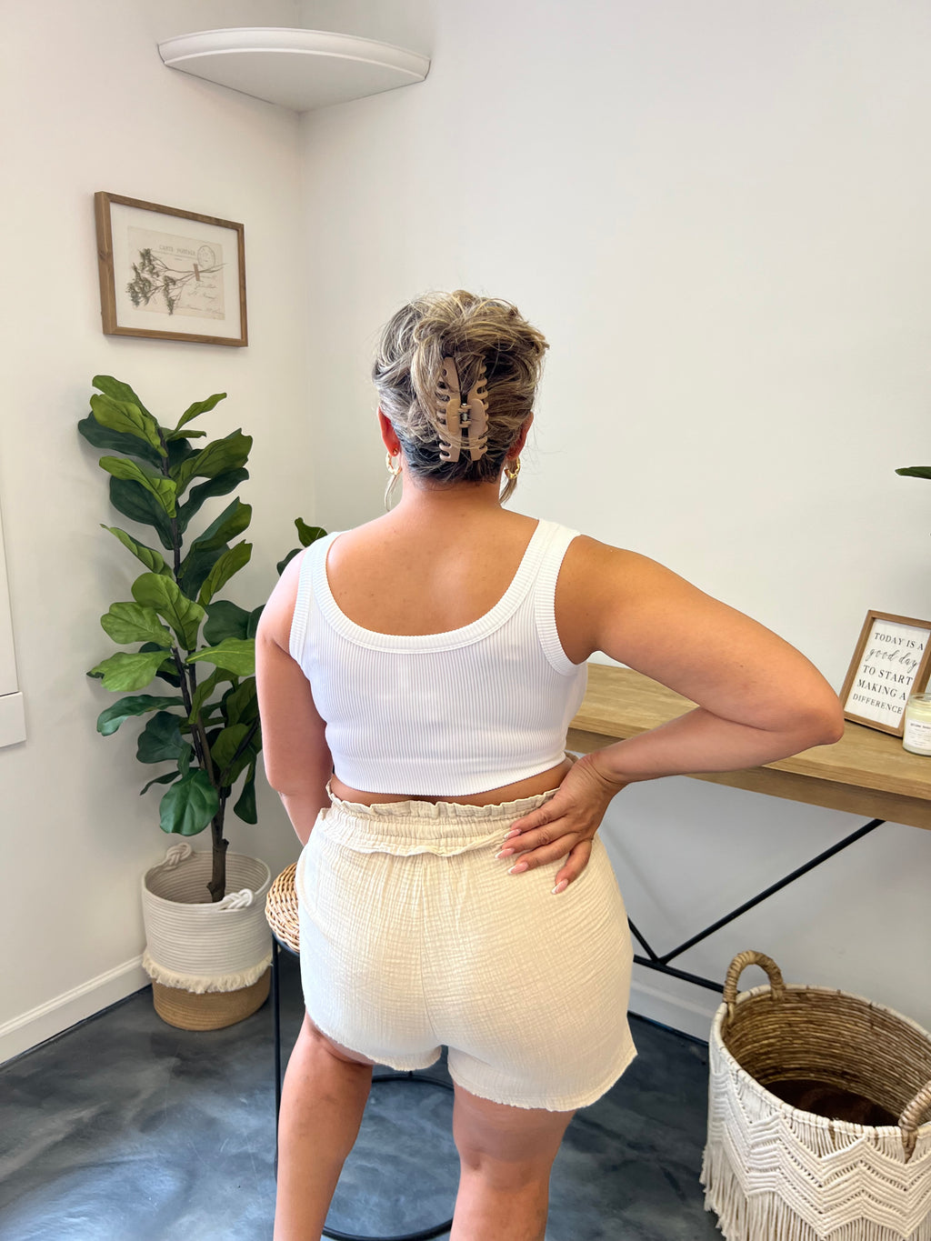Vintage Cotton Shorts