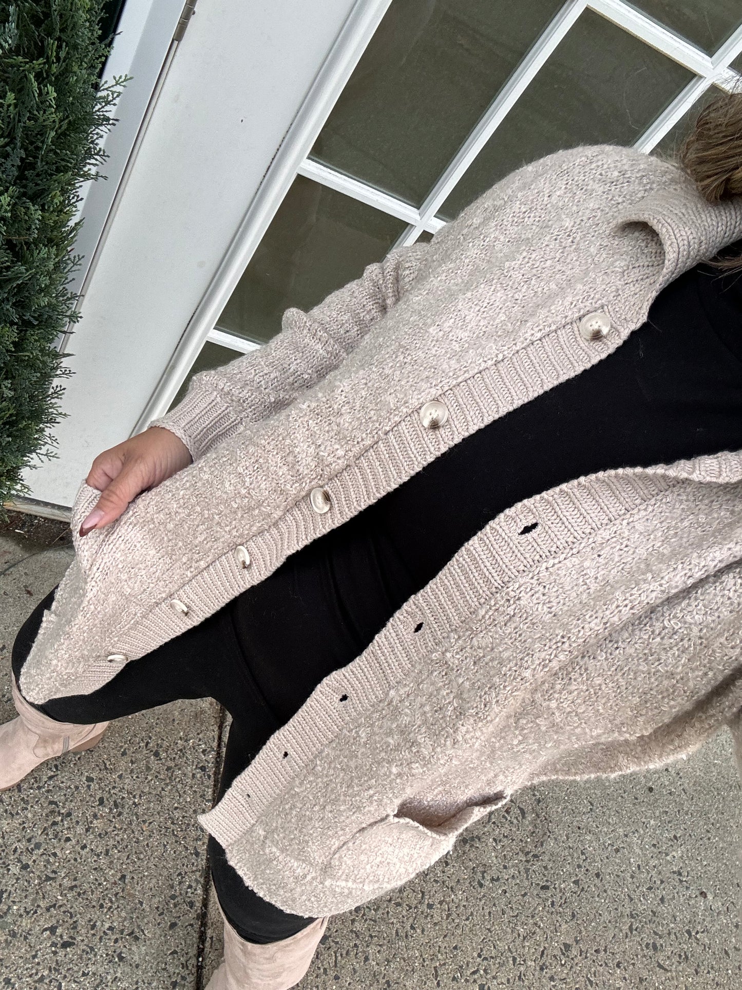 Cozy Teddy Cardigan