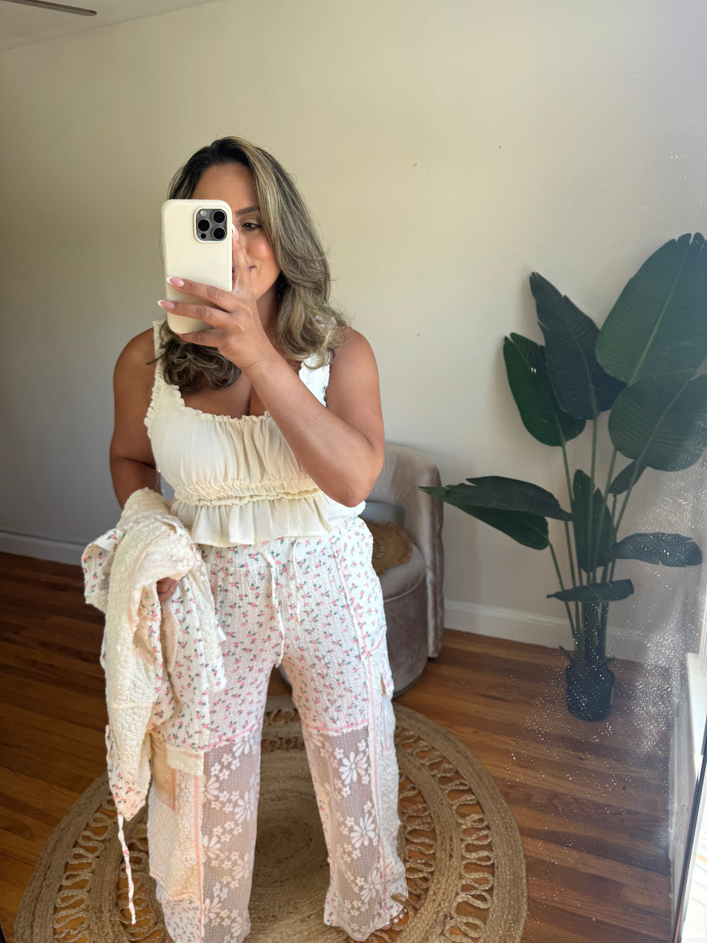 Laced Floral POL Set