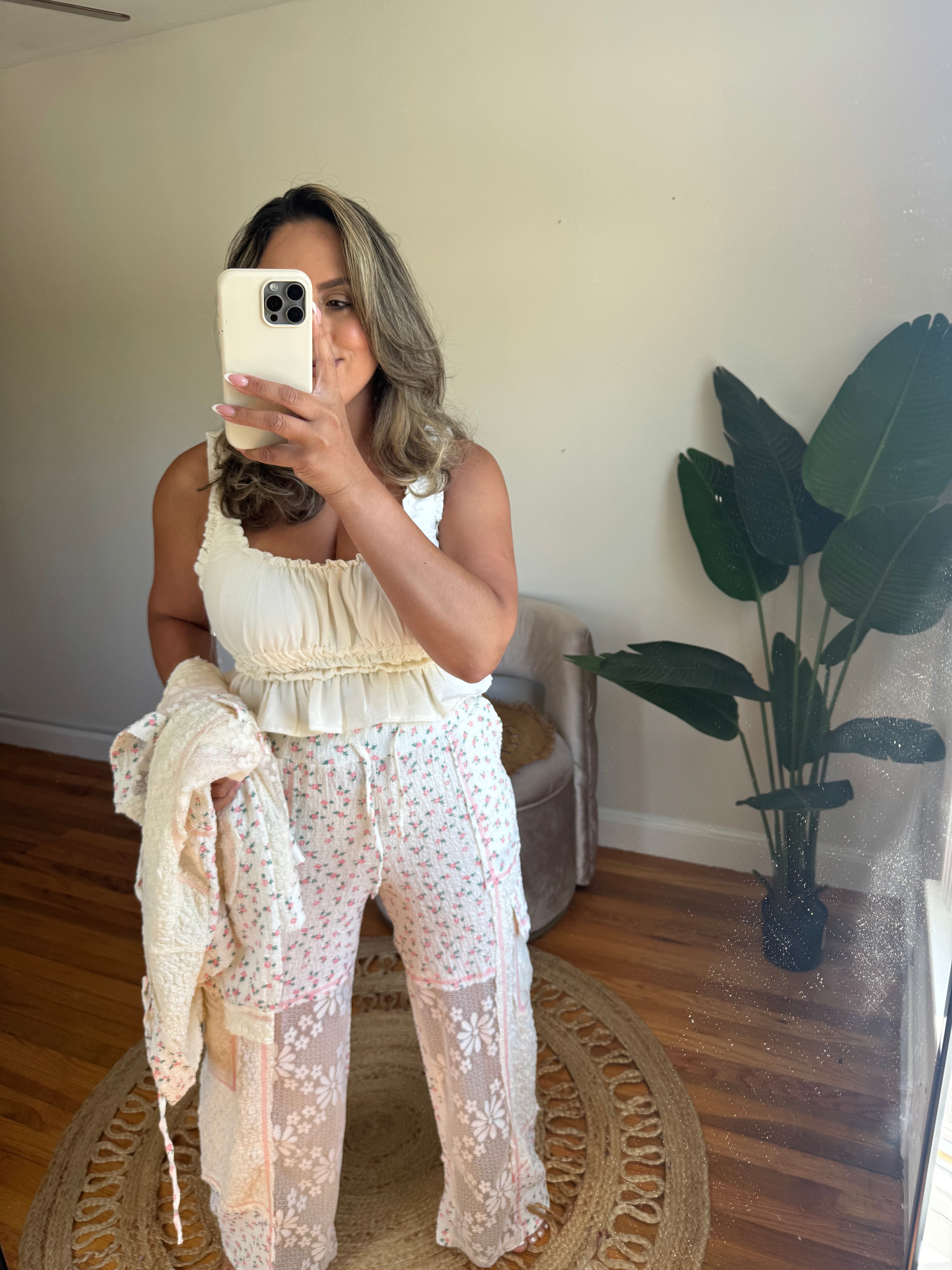 Laced Floral POL Set