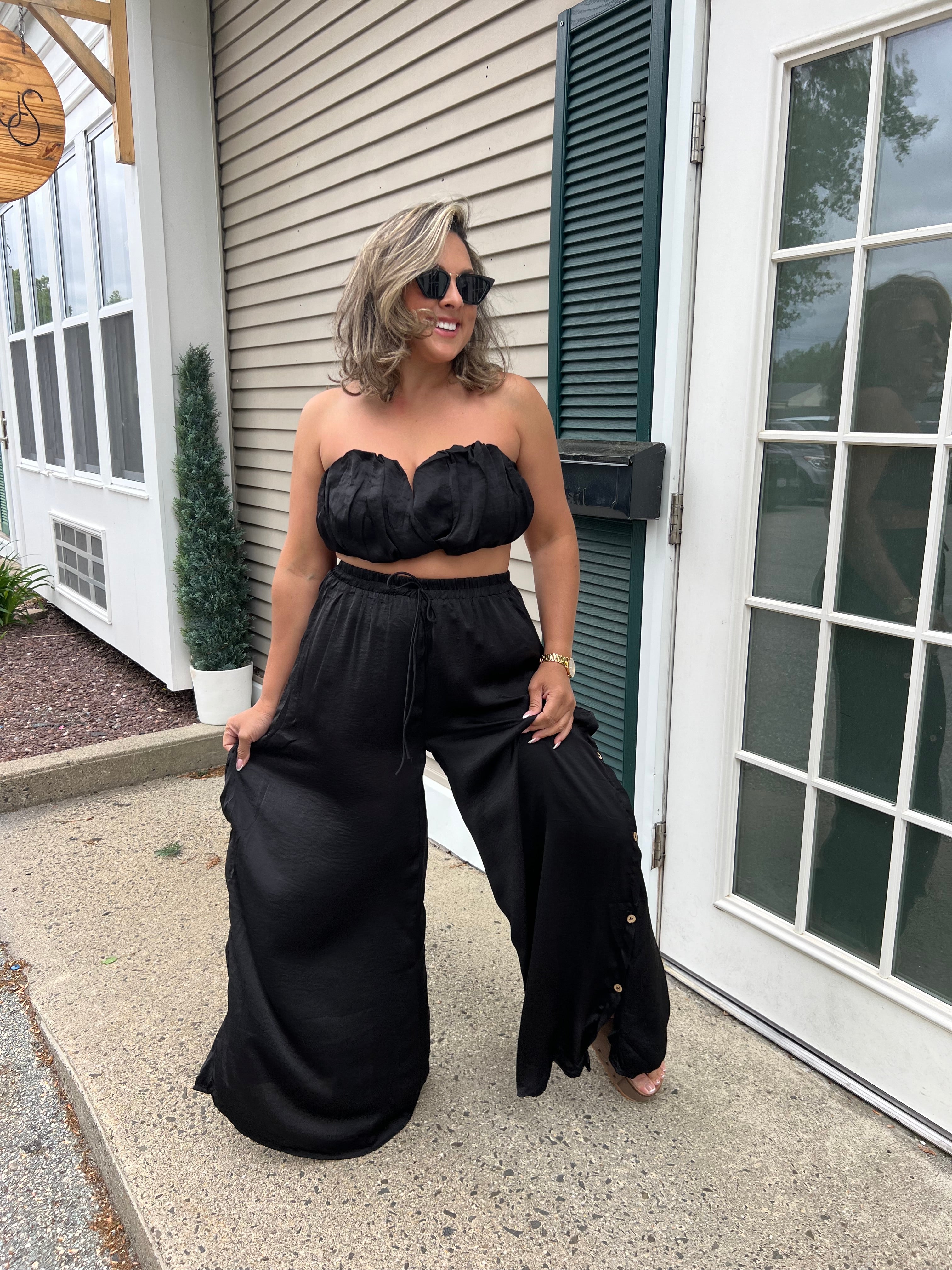Black Seashell Set