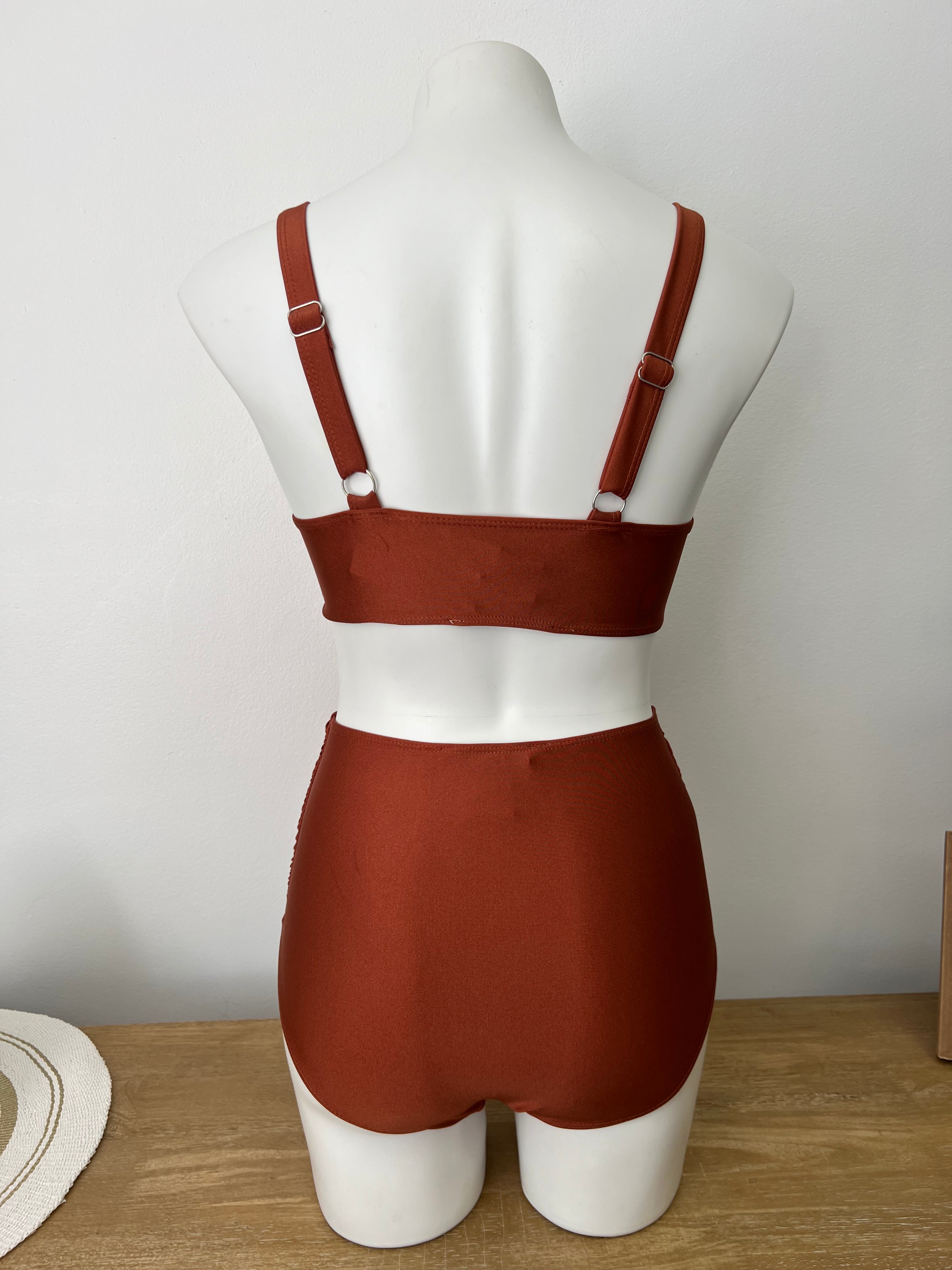 Burnt Orange Two Piece Bikini